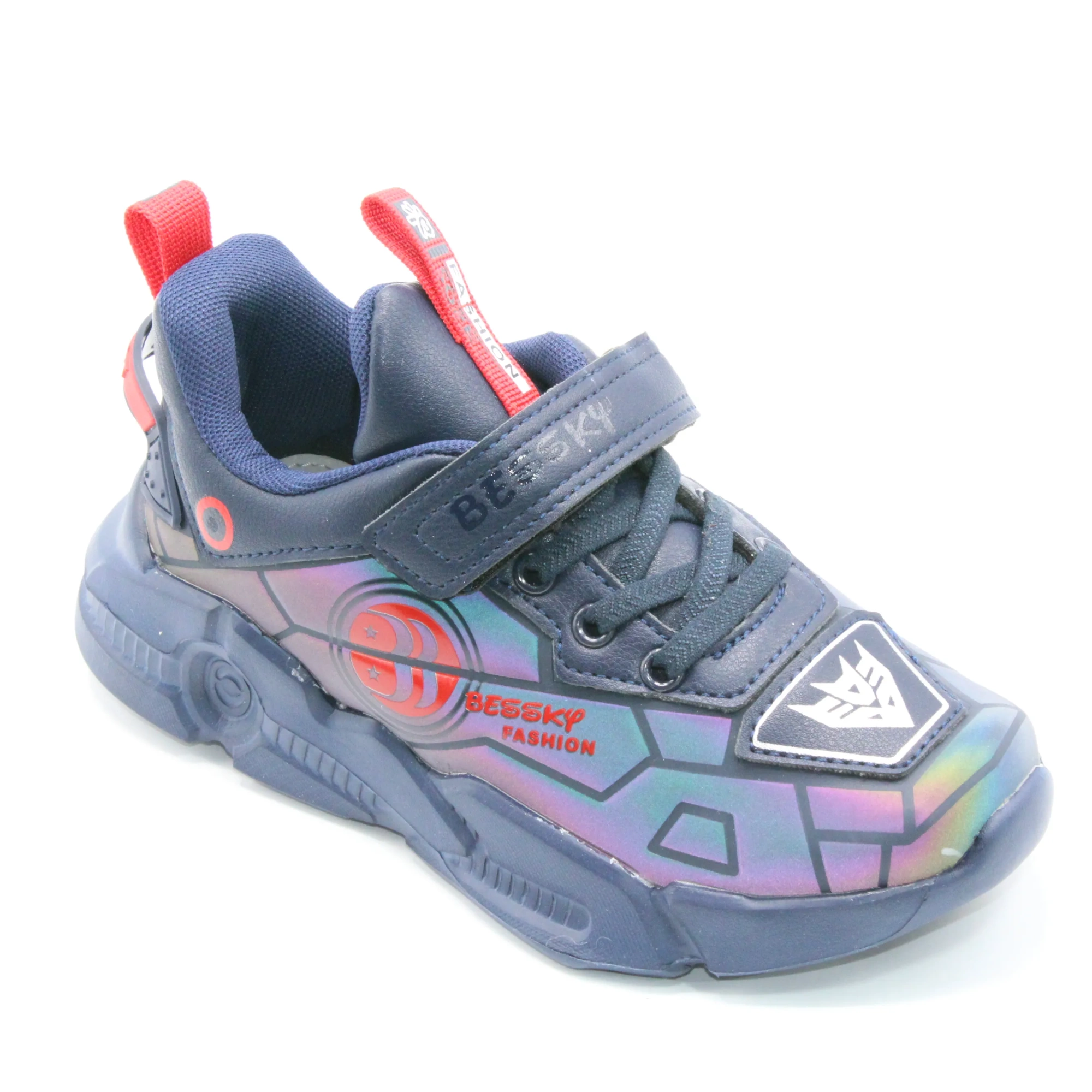 Детские весенние кроссовки синего цвета BESSKY BS06-527