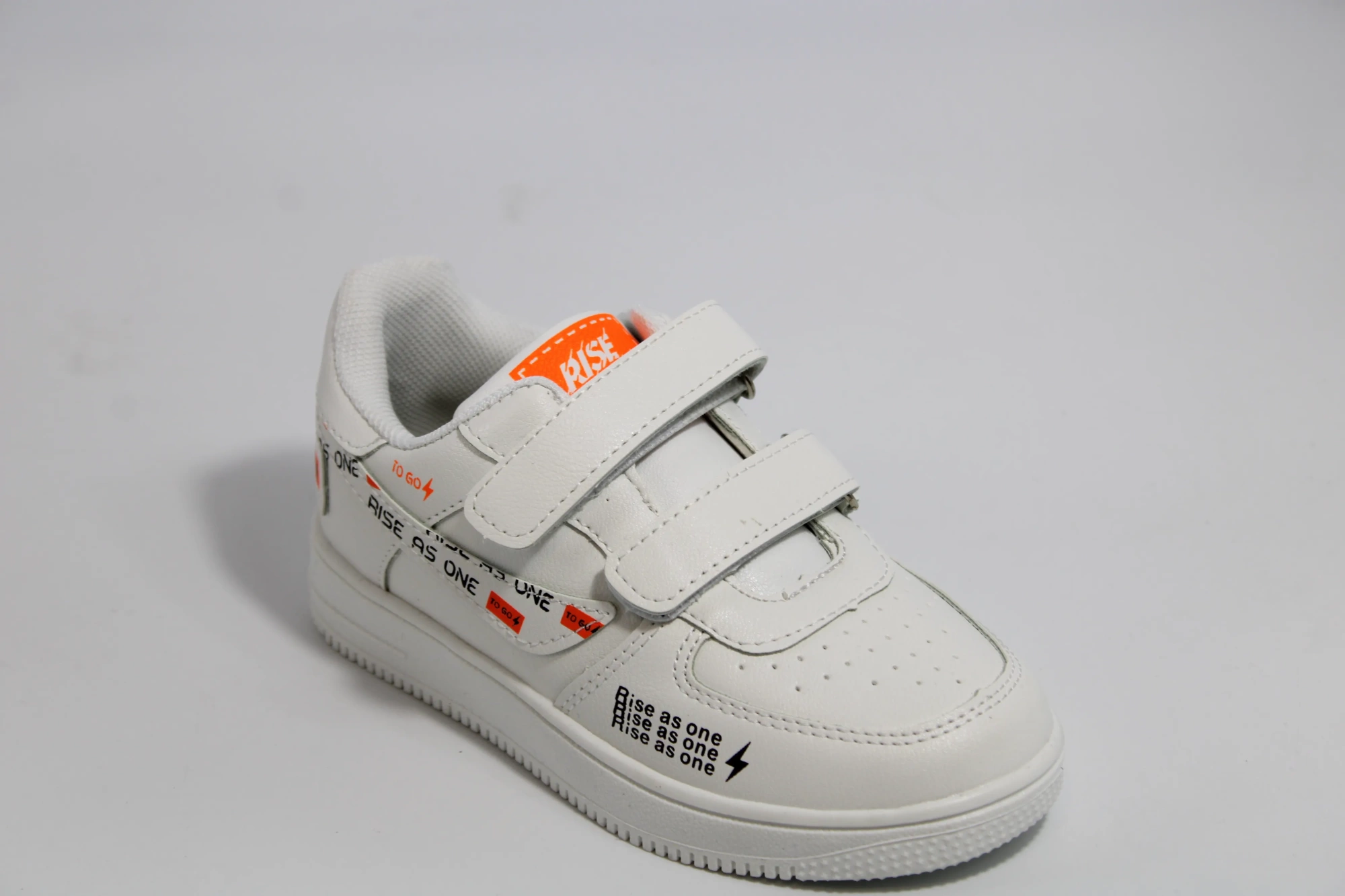 Детские весенние кеды белого цвета КАНАРЕЙКА BS06-520