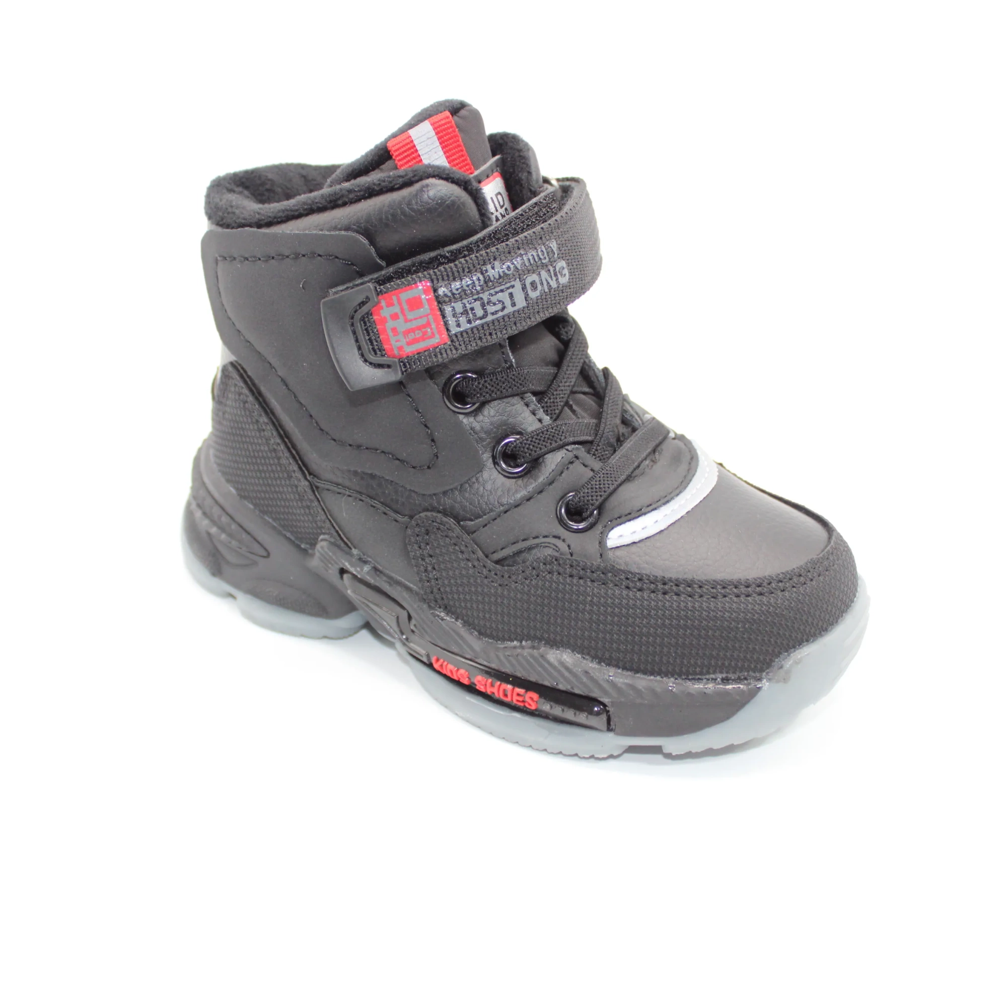 Детские ботинки черного цвета JONG.GOLF BS05-354