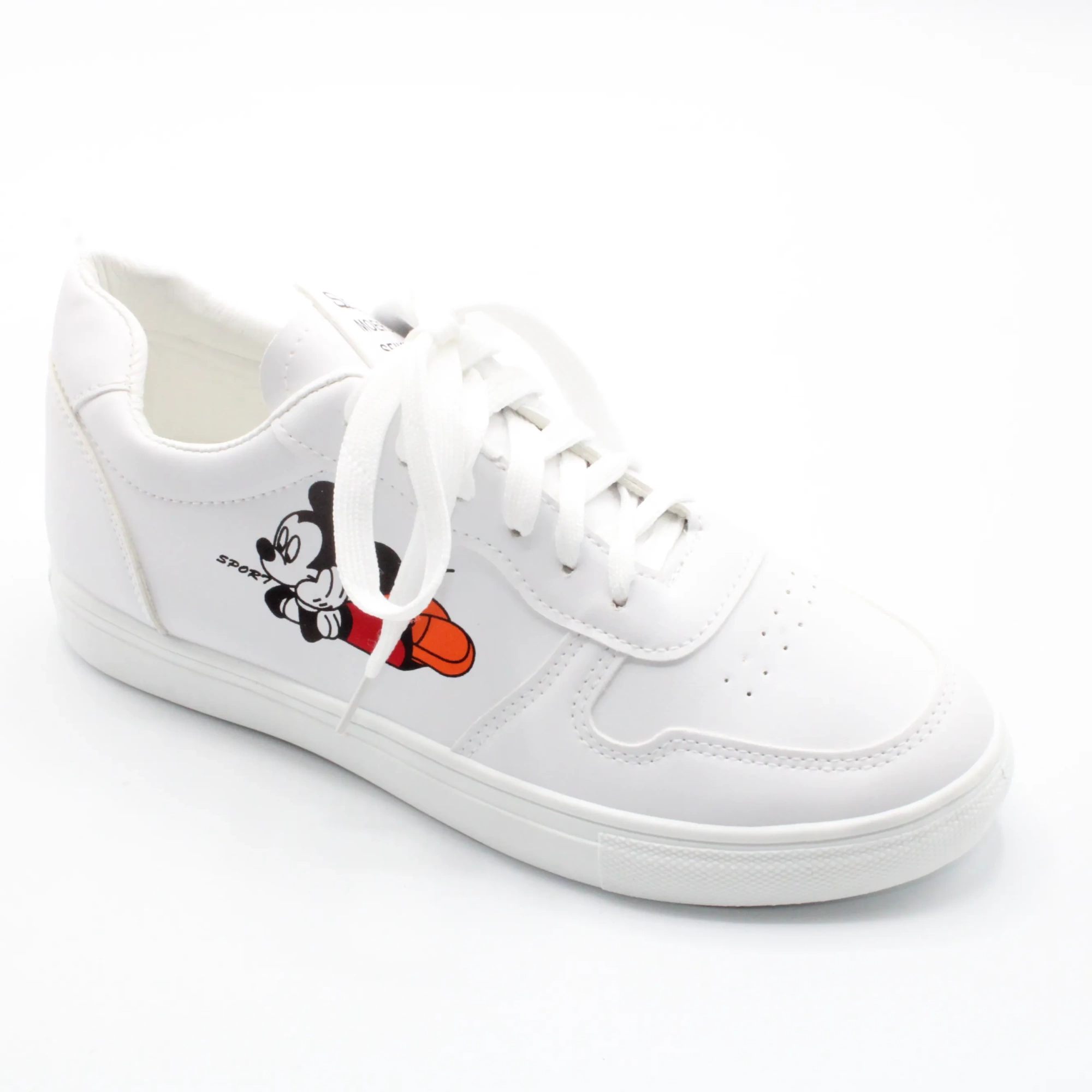 Женские весенние кроссовки белого цвета MERGE BS02-1129