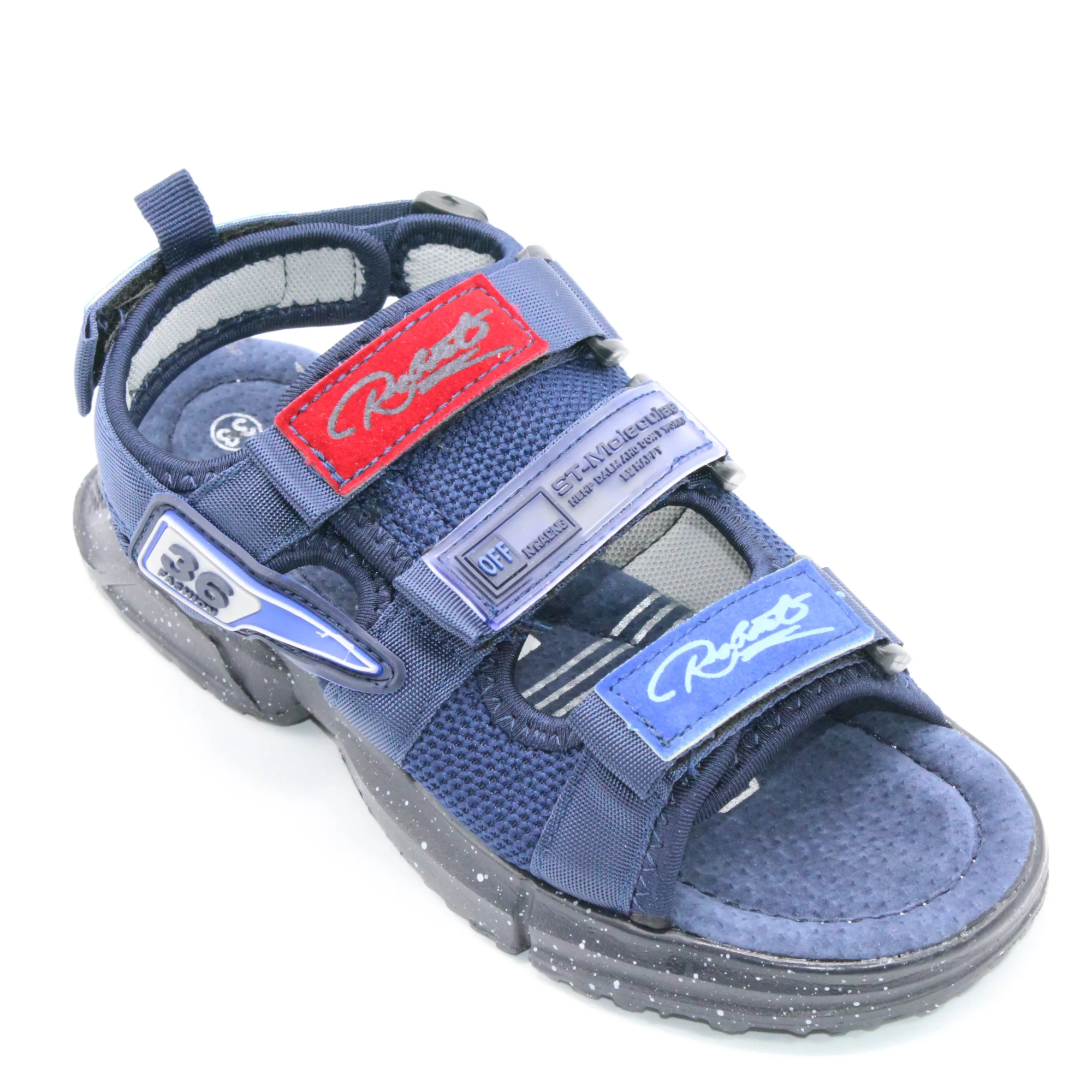 Детские летние босоножки синего цвета BESSKY BS06-686