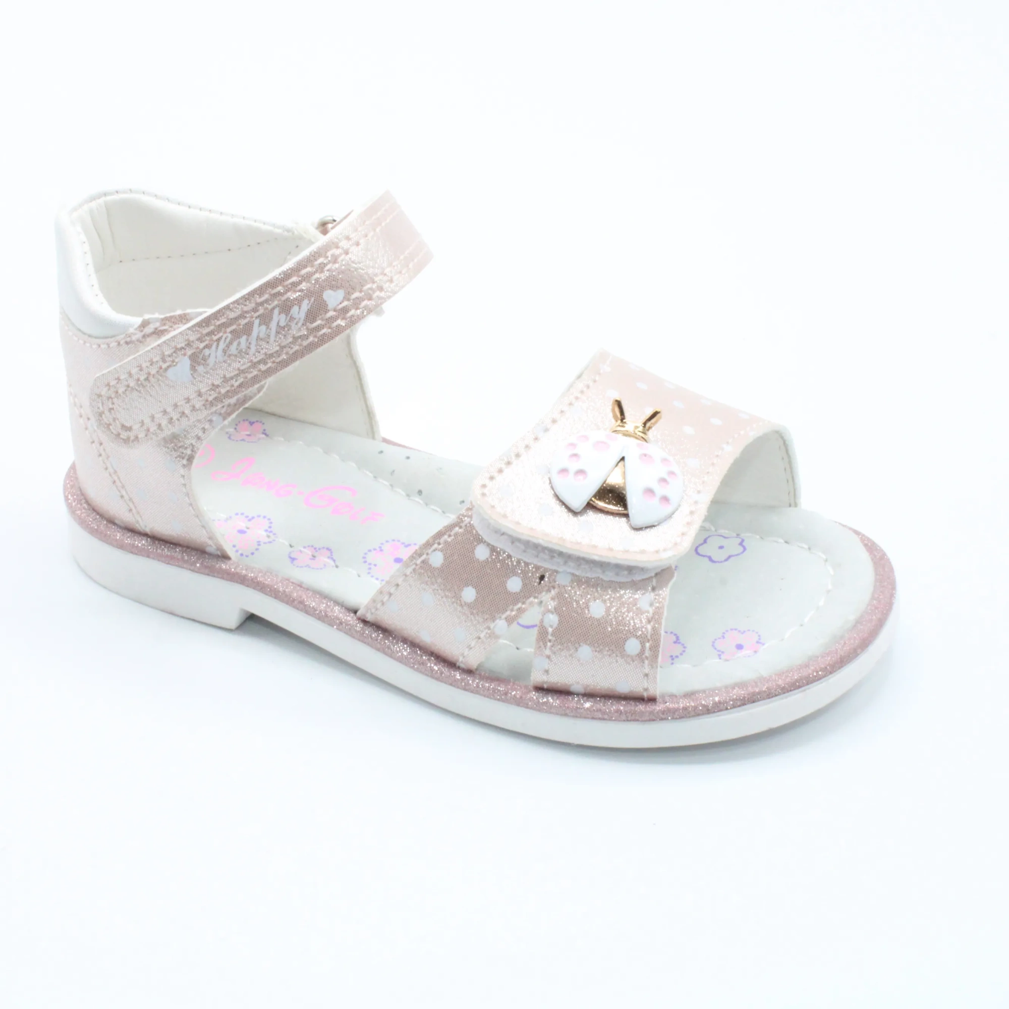 Детские летние босоножки розового цвета JONG.GOLF BS03-2566