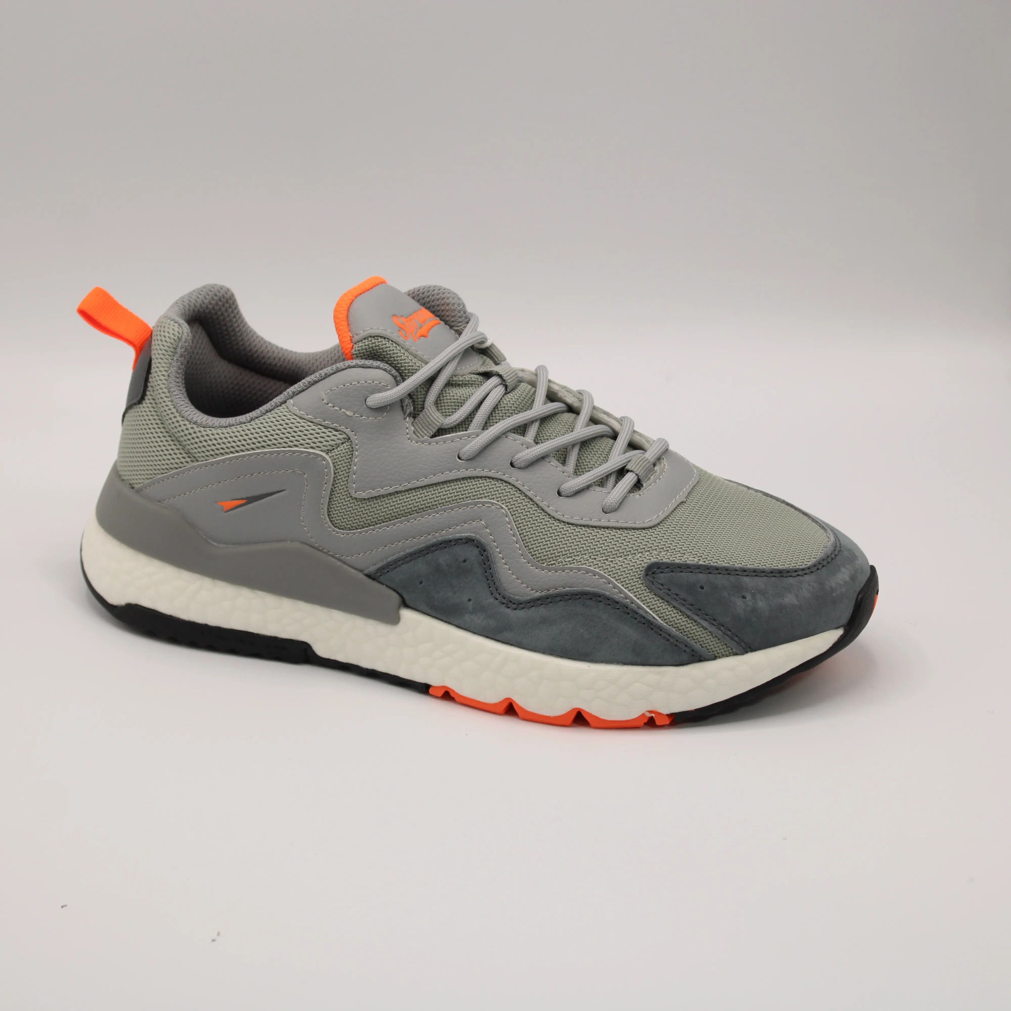 Мужские кроссовки серого цвета AIR BS02-1871