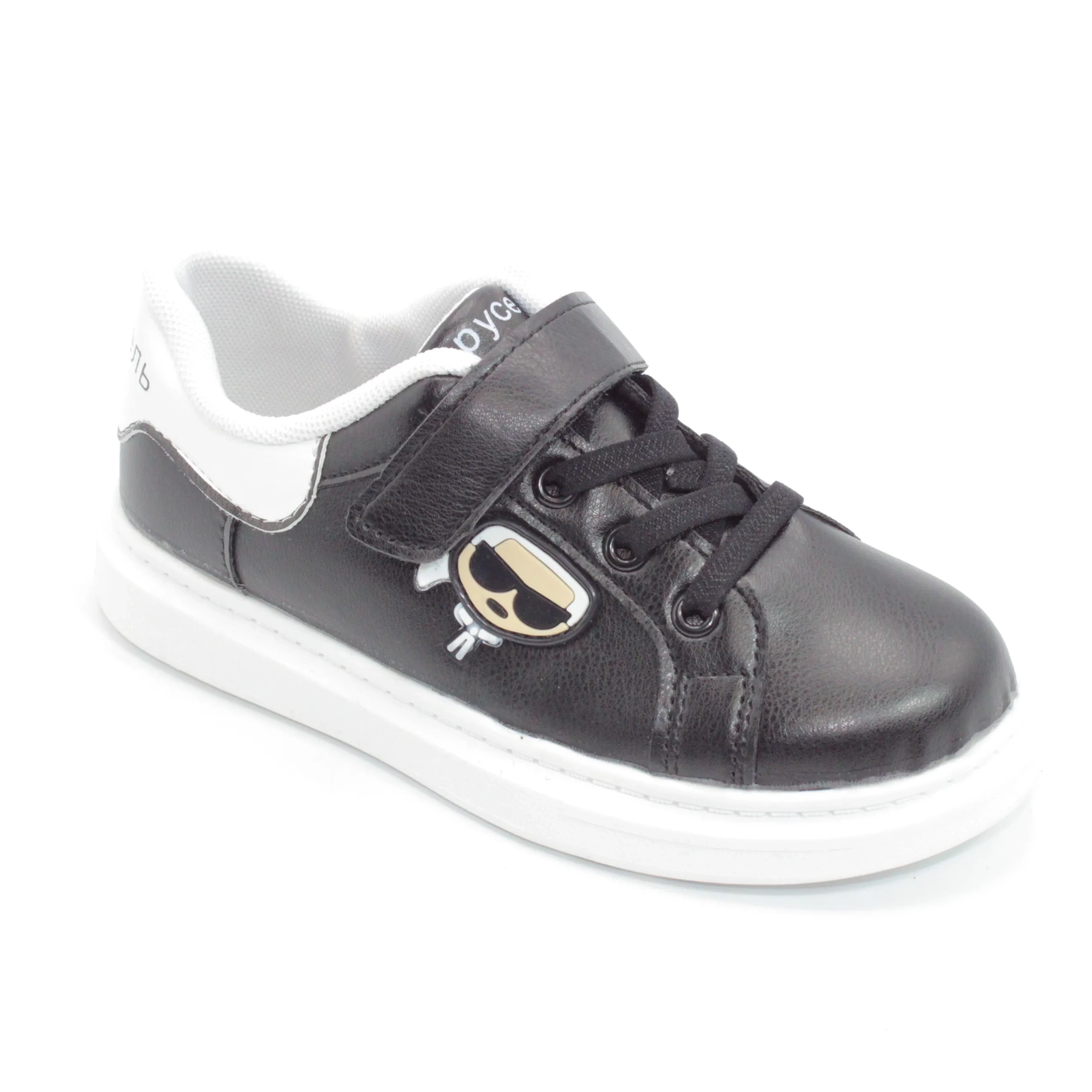 Детские кроссовки черного цвета КАРУСЕЛЬ BS05-279