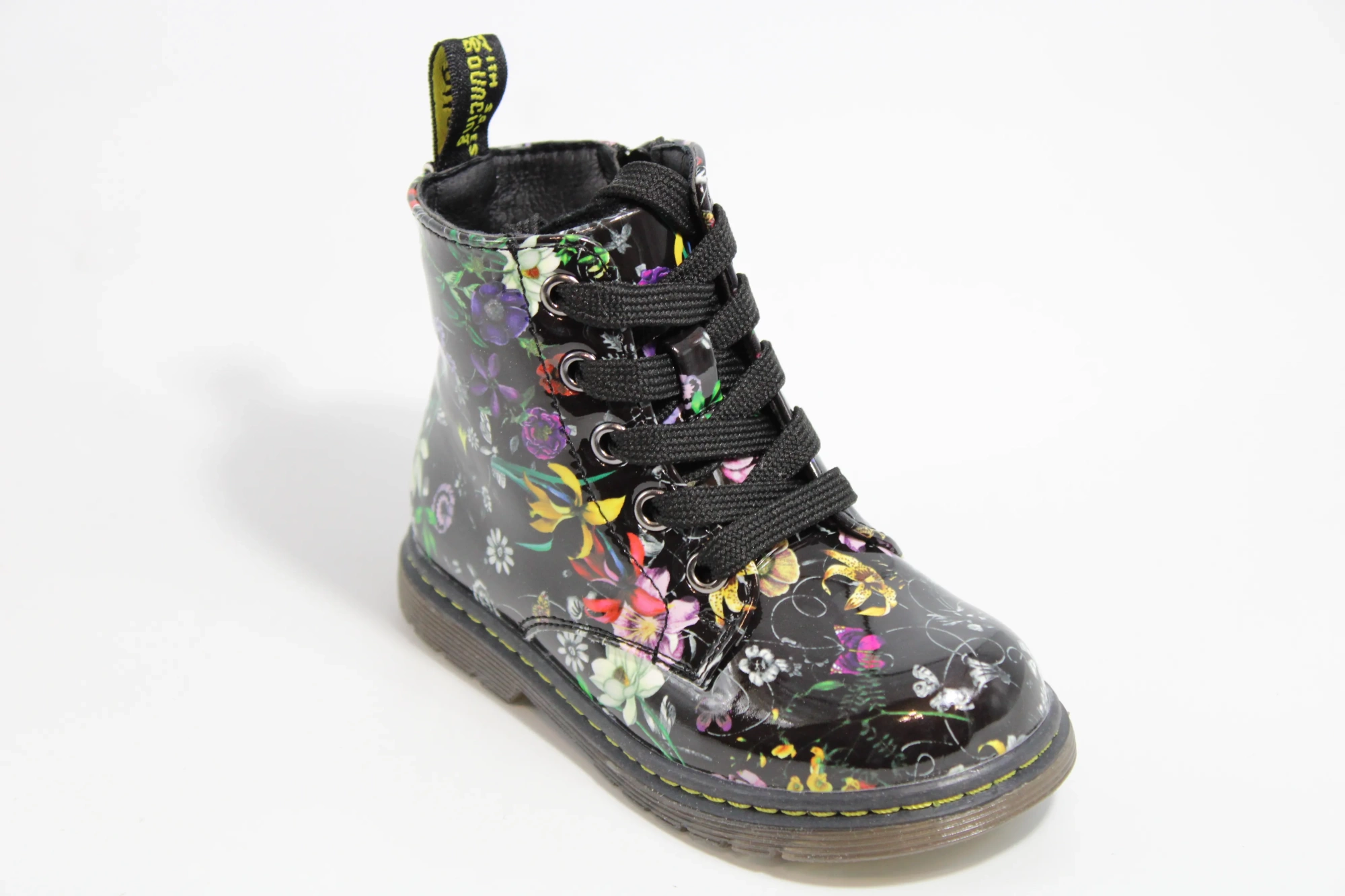 Детские весенние ботинки черного цвета СКАЗКА BS06-522