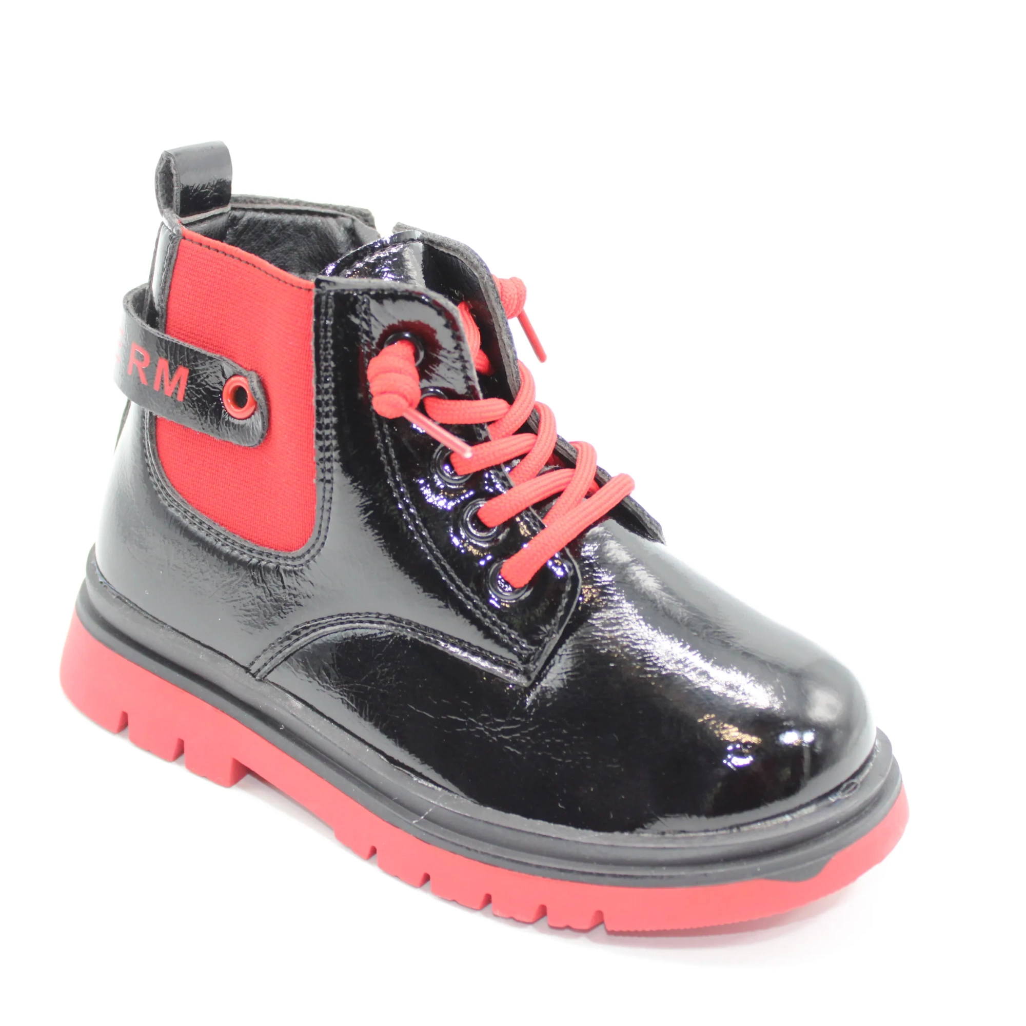 Детские ботинки черного цвета КАНАРЕЙКА BS05-400