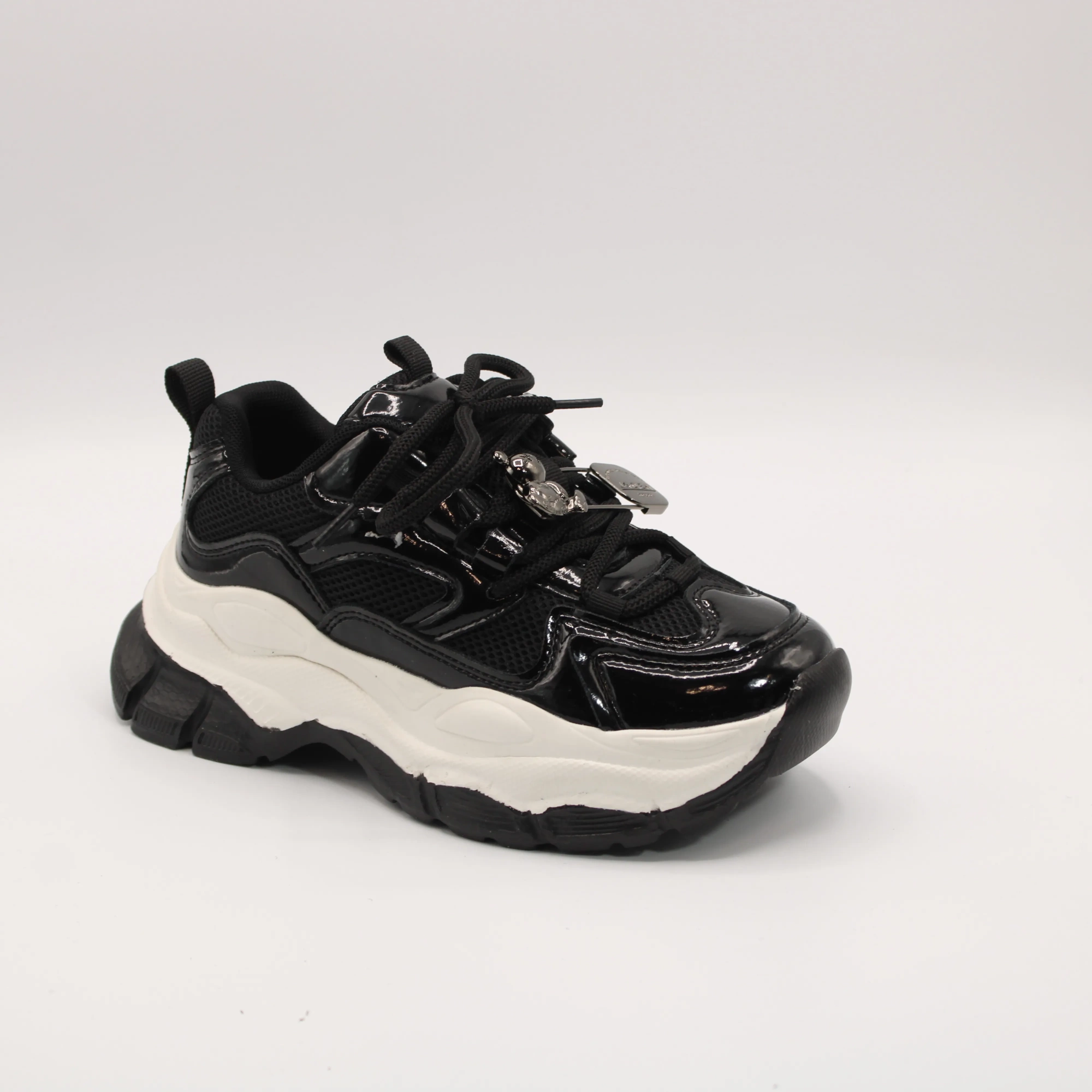 Детские кроссовки черного цвета JONG.GOLF BS05-1283