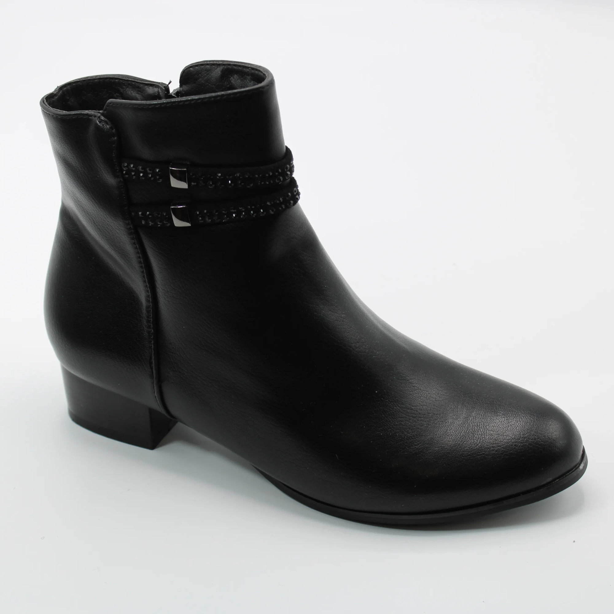 Женские осенние ботинки черного цвета SANYIDIN BS01-829