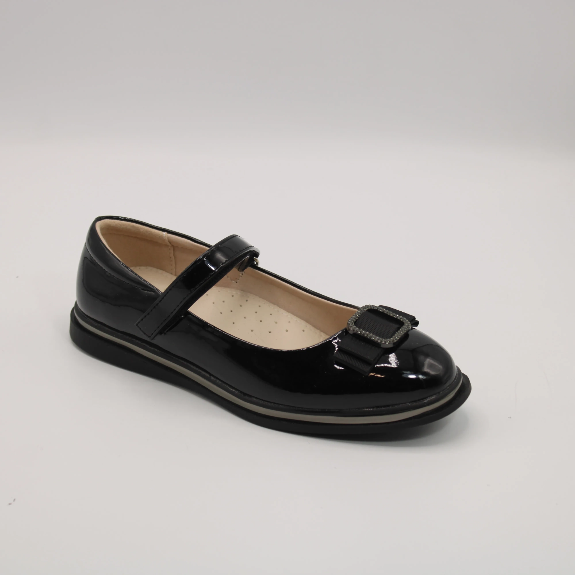 Детские туфли черного цвета СКАЗКА BS06-1599