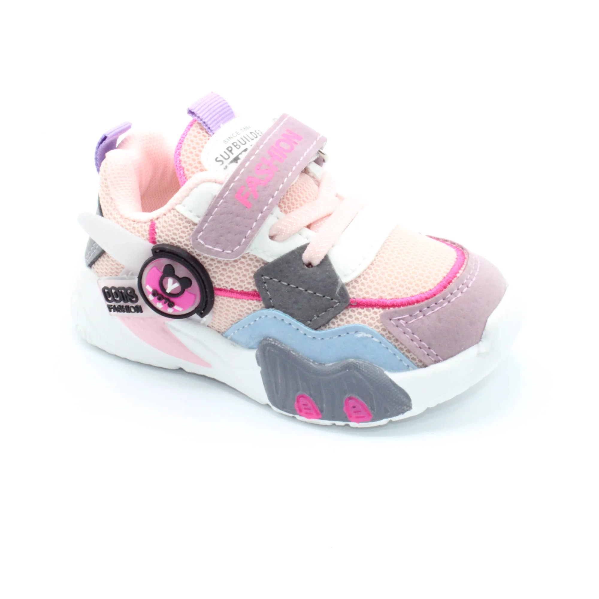 Детские весенние кроссовки розового цвета М+Д BS06-595