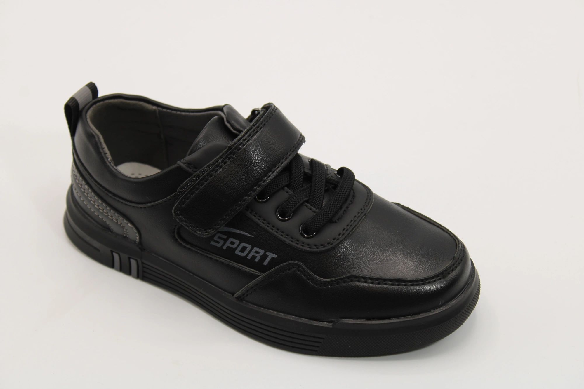 Детские кроссовки черного цвета Д.ИРИНА&М.ИМПЕРИЯ BS06-1222