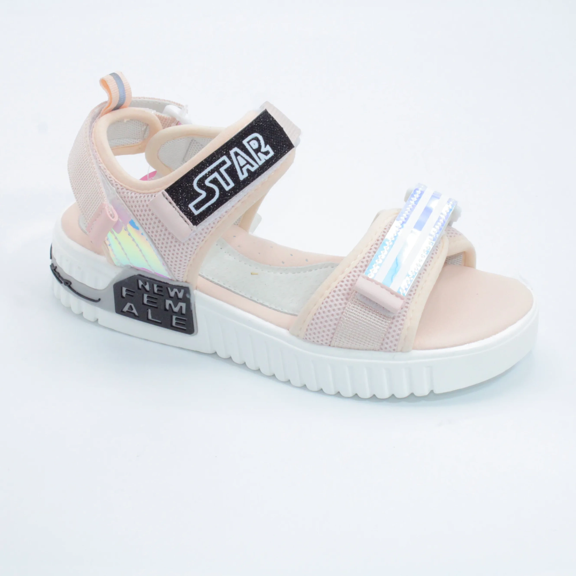 Детские летние босоножки розового цвета JONG.GOLF BS06-741