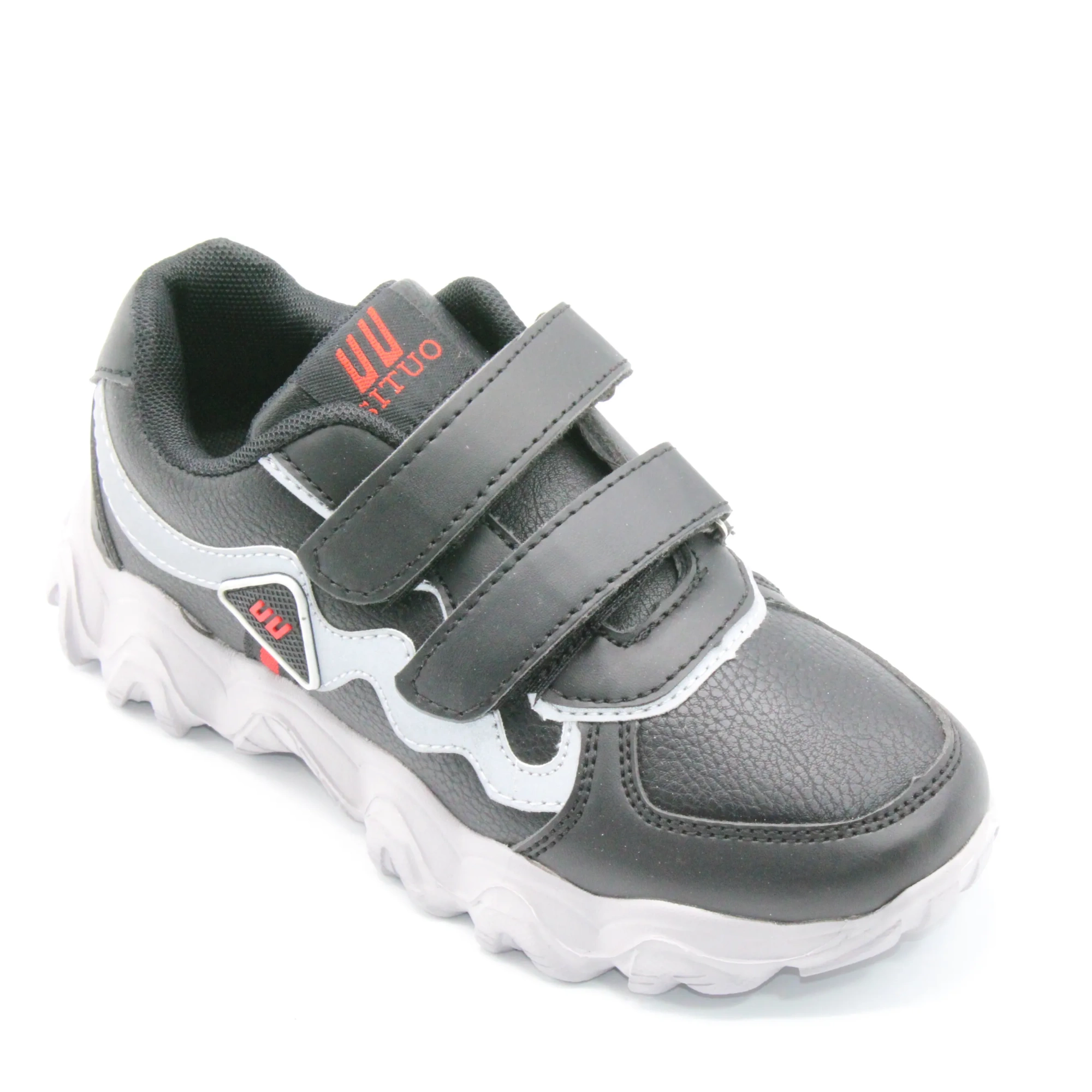 Детские весенние кроссовки черного цвета SITUO BS05-36