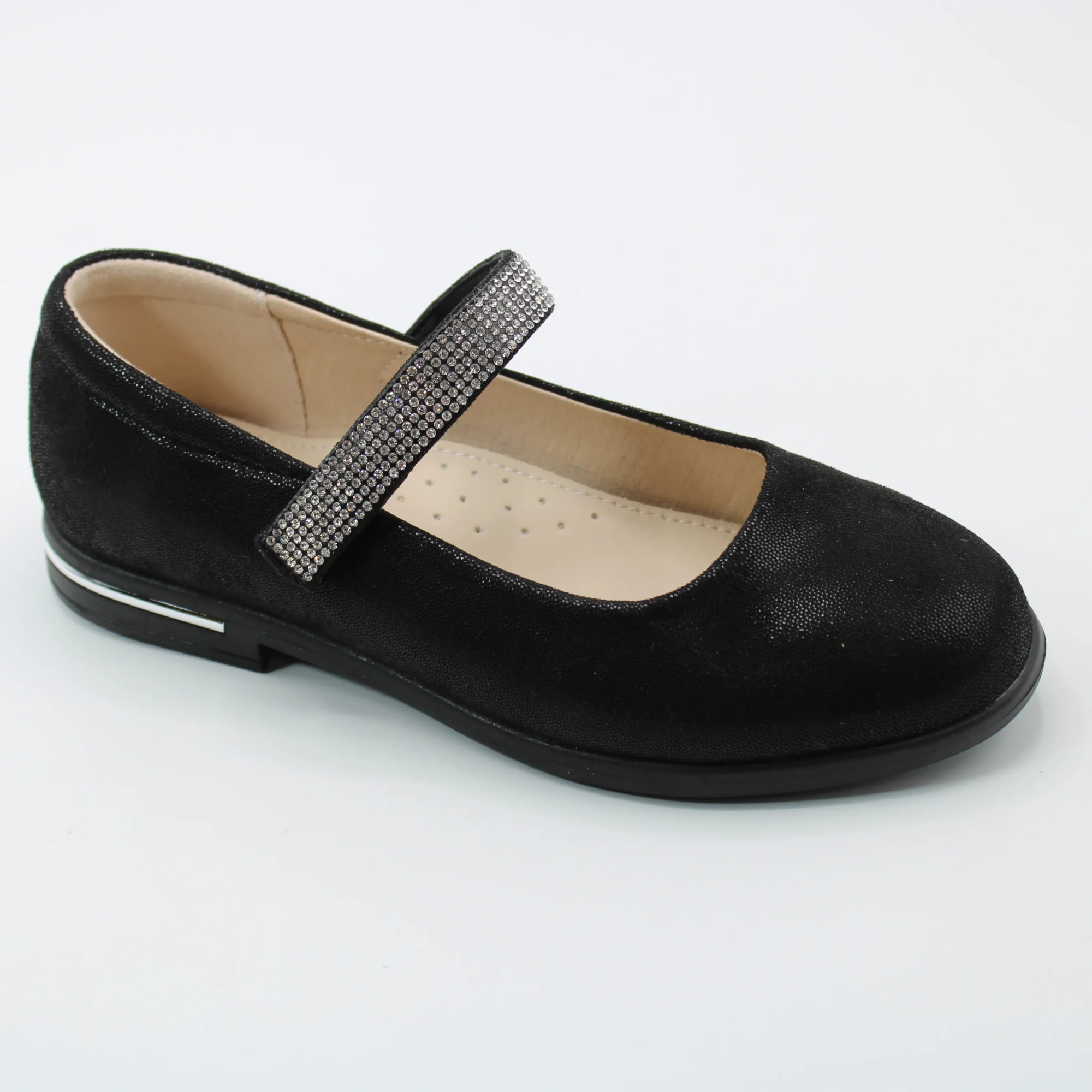 Детские осенние туфли черного цвета СКАЗКА BS03-2295