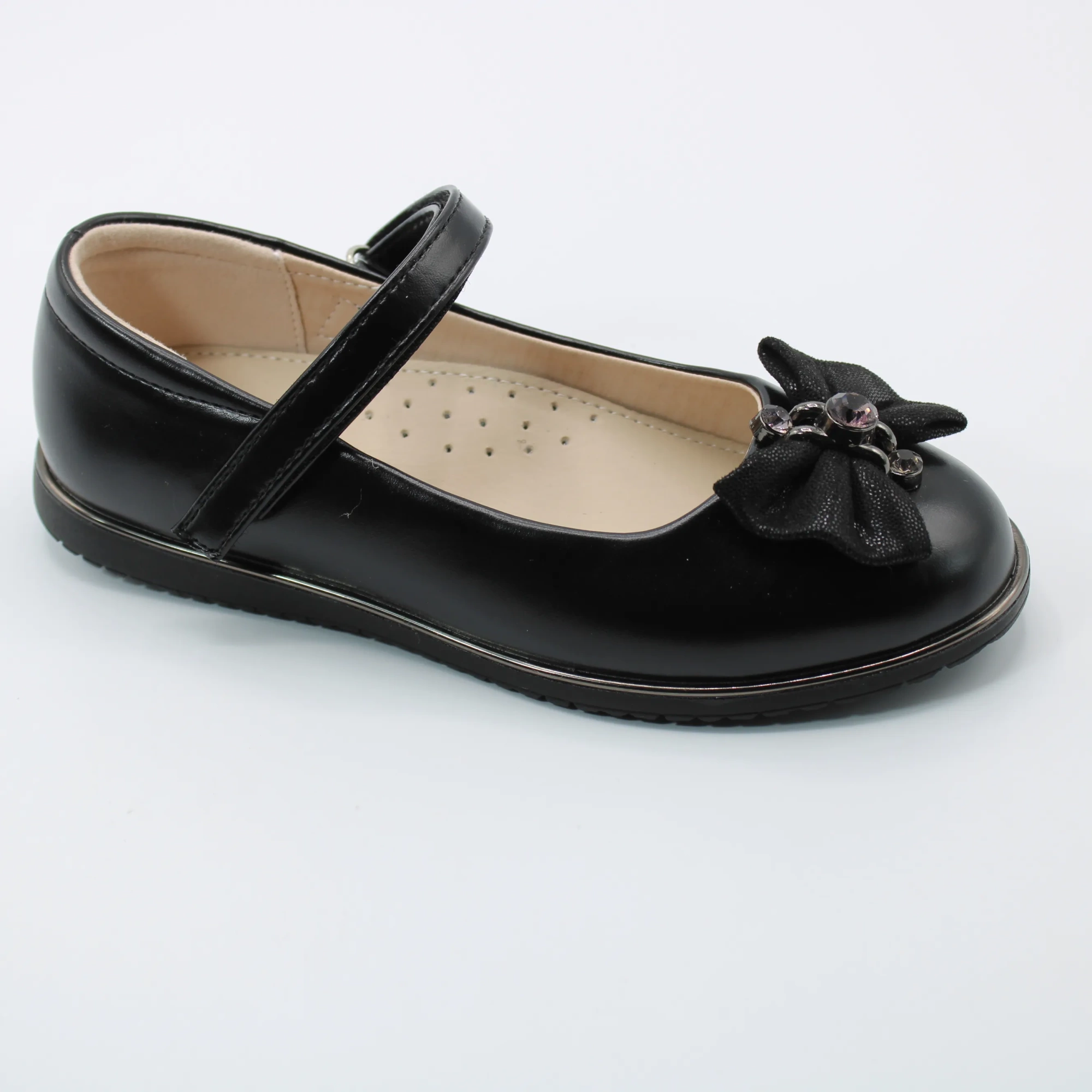 Детские осенние туфли черного цвета СКАЗКА BS06-333