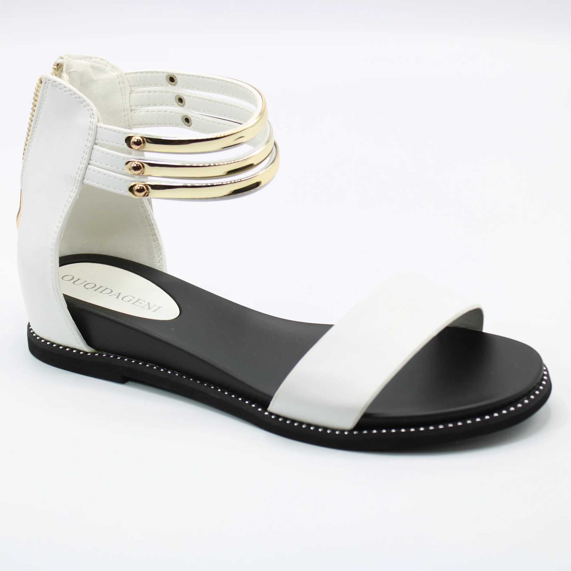 Женские летние босоножки белого цвета DINO ALBAT BS01-678