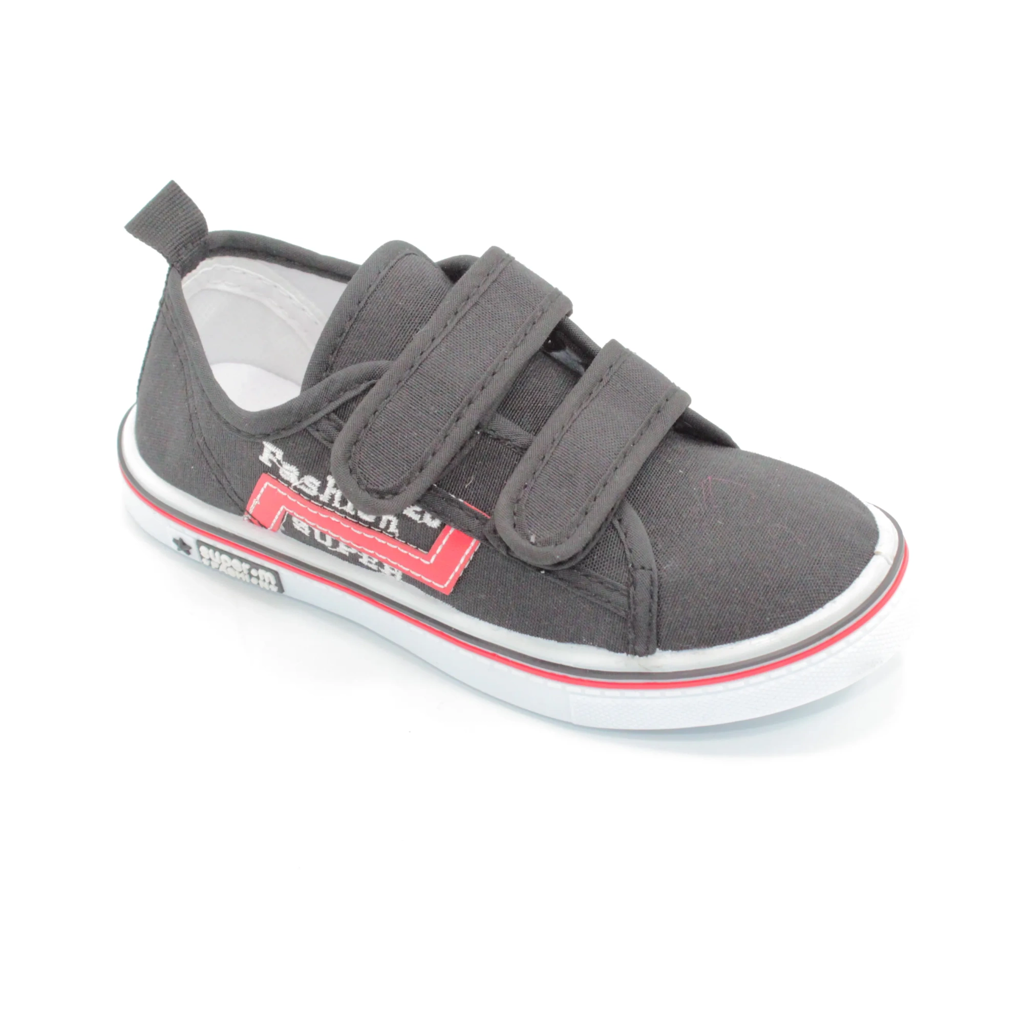 Детские кеды черного цвета SLV BS05-368