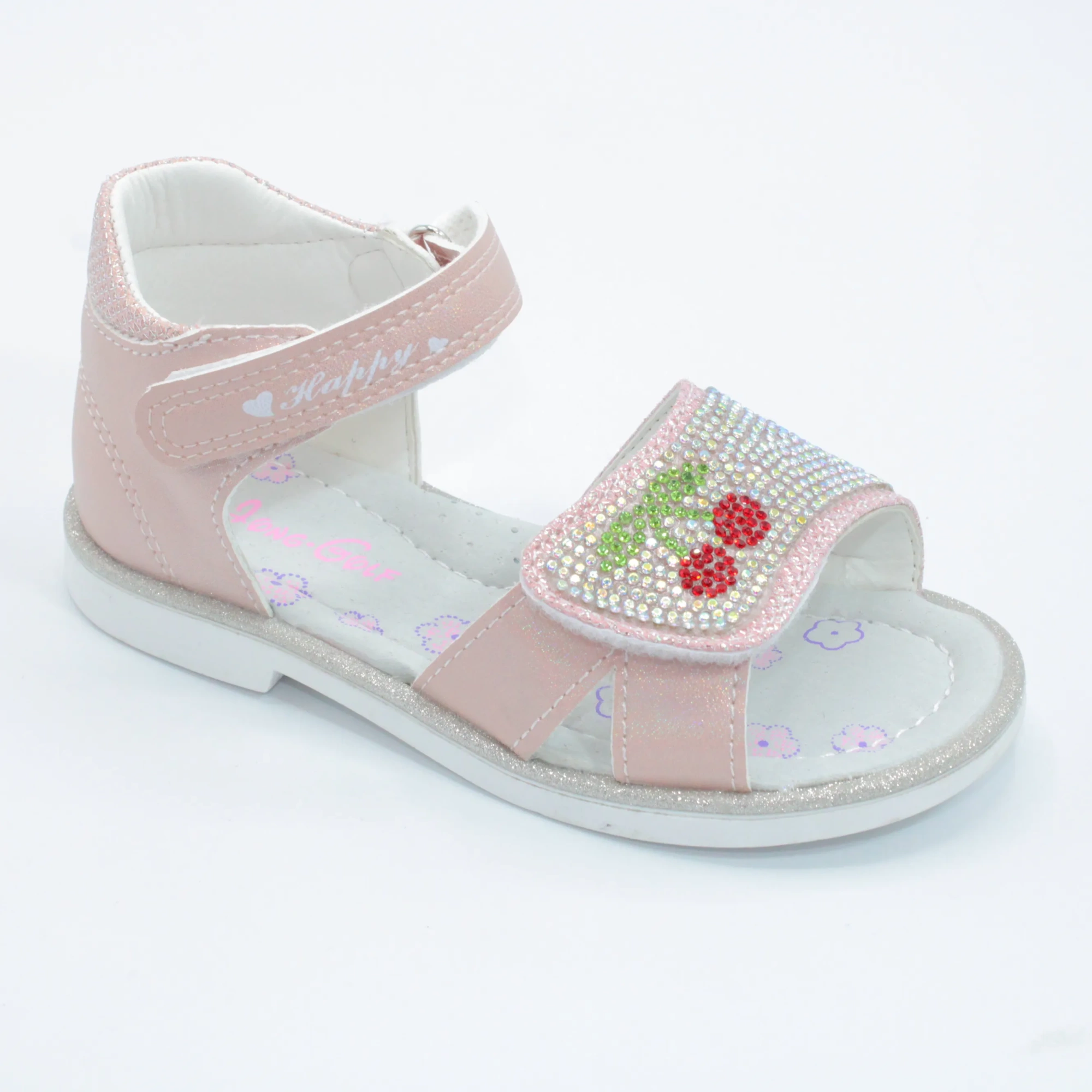 Детские летние босоножки розового цвета JONG.GOLF BS06-732