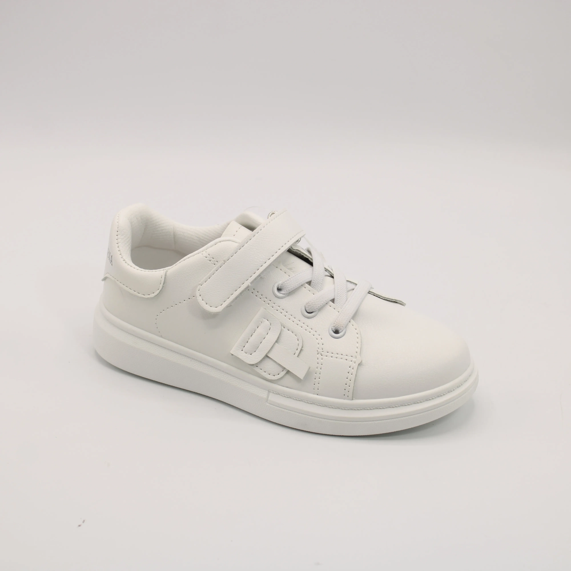 Детские кроссовки белого цвета белого цвета КАНАРЕЙКА BS06-1548