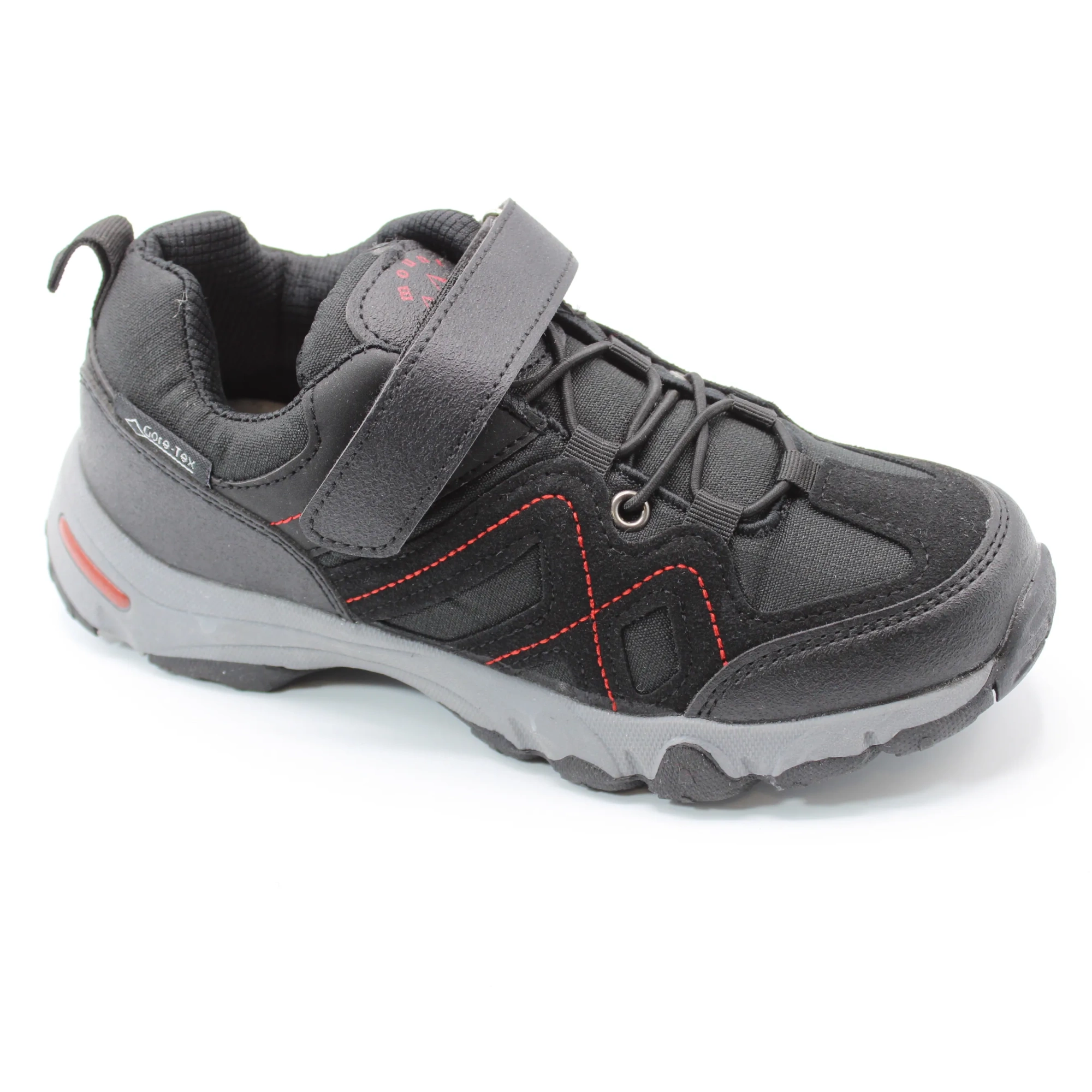 Детские осенние кроссовки черного цвета МИКАСА BS06-367