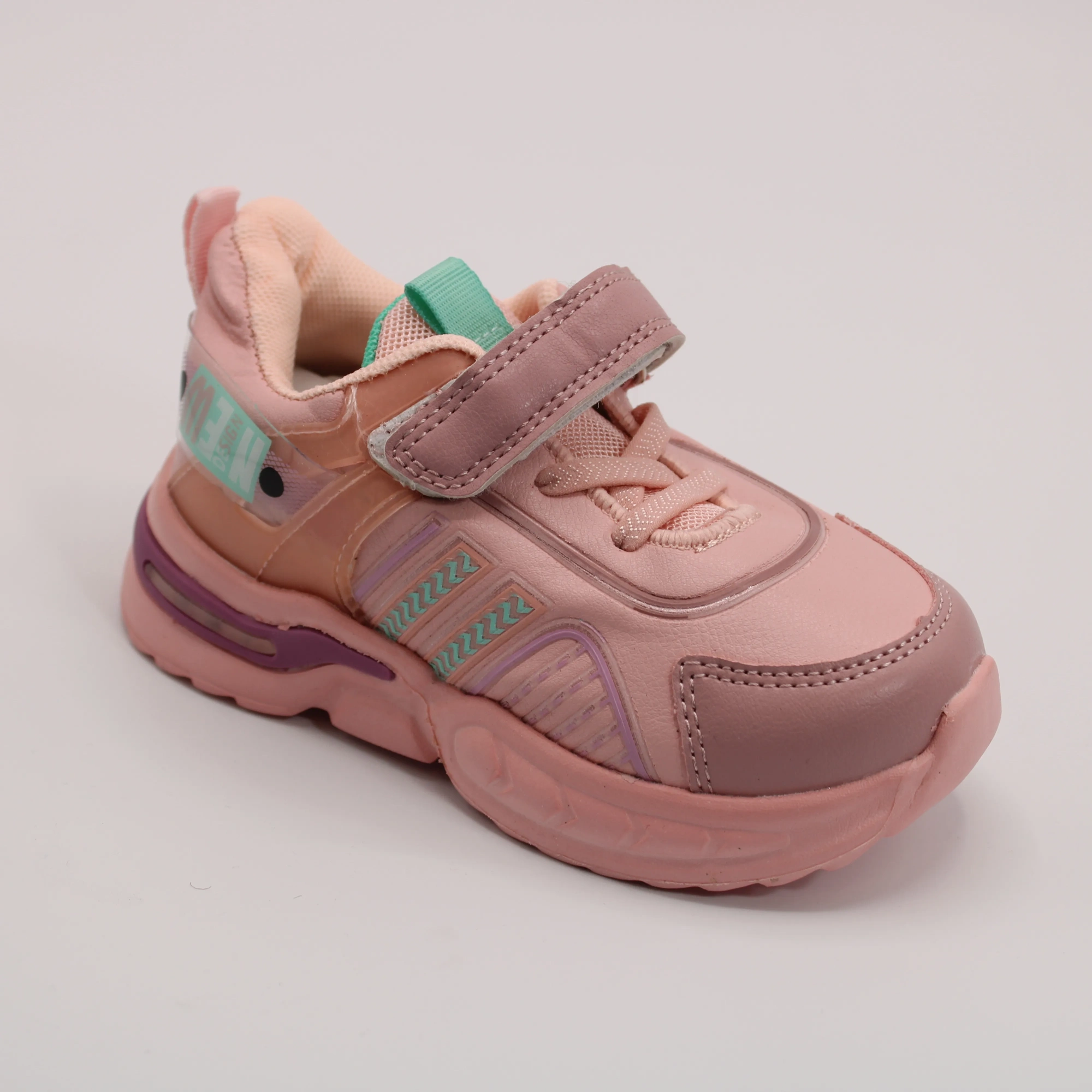 Детские кроссовки розового цвета КОЛОБОК BS03-2904