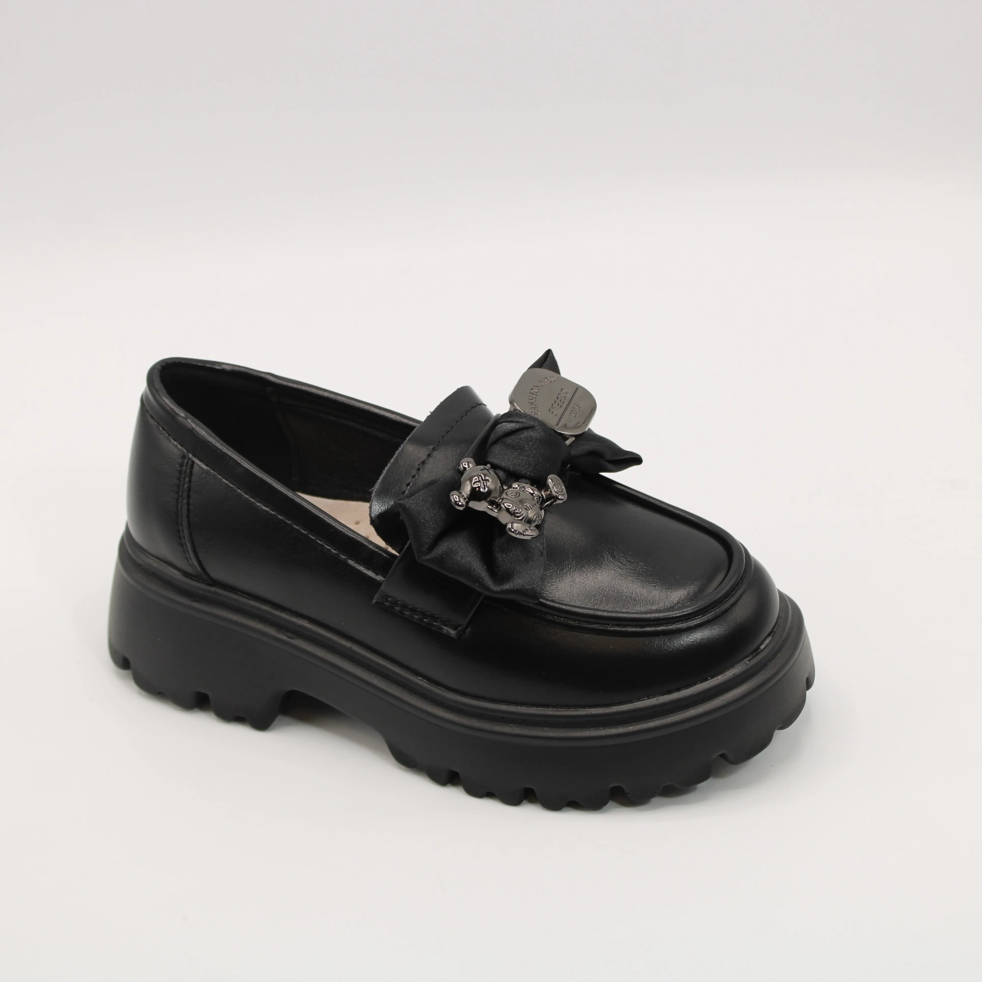 Детские туфли черного цвета JONG.GOLF BS06-1539