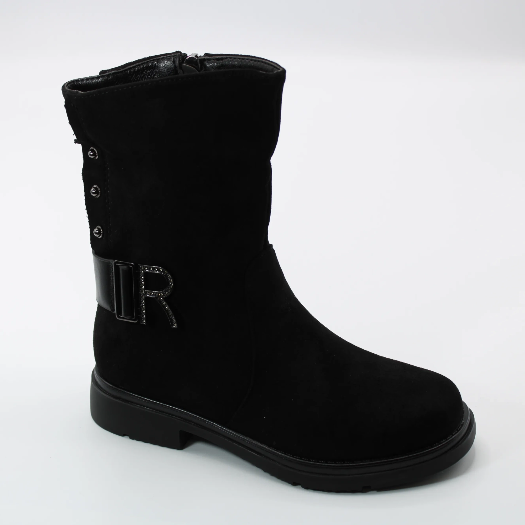 Детские осенние сапоги черного цвета BESSKY BS03-2380