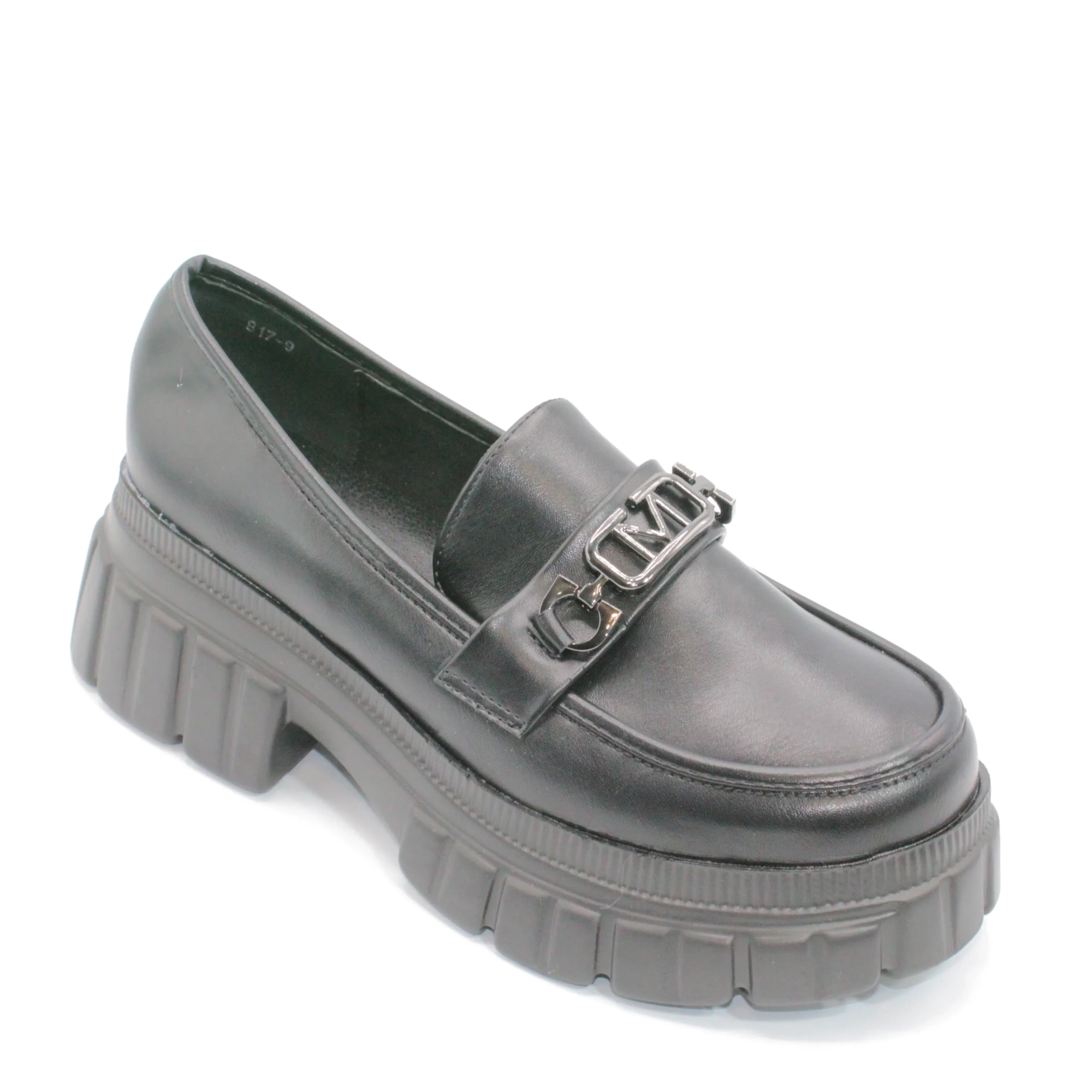 Женские туфли черного цвета MEITESI BS06-820