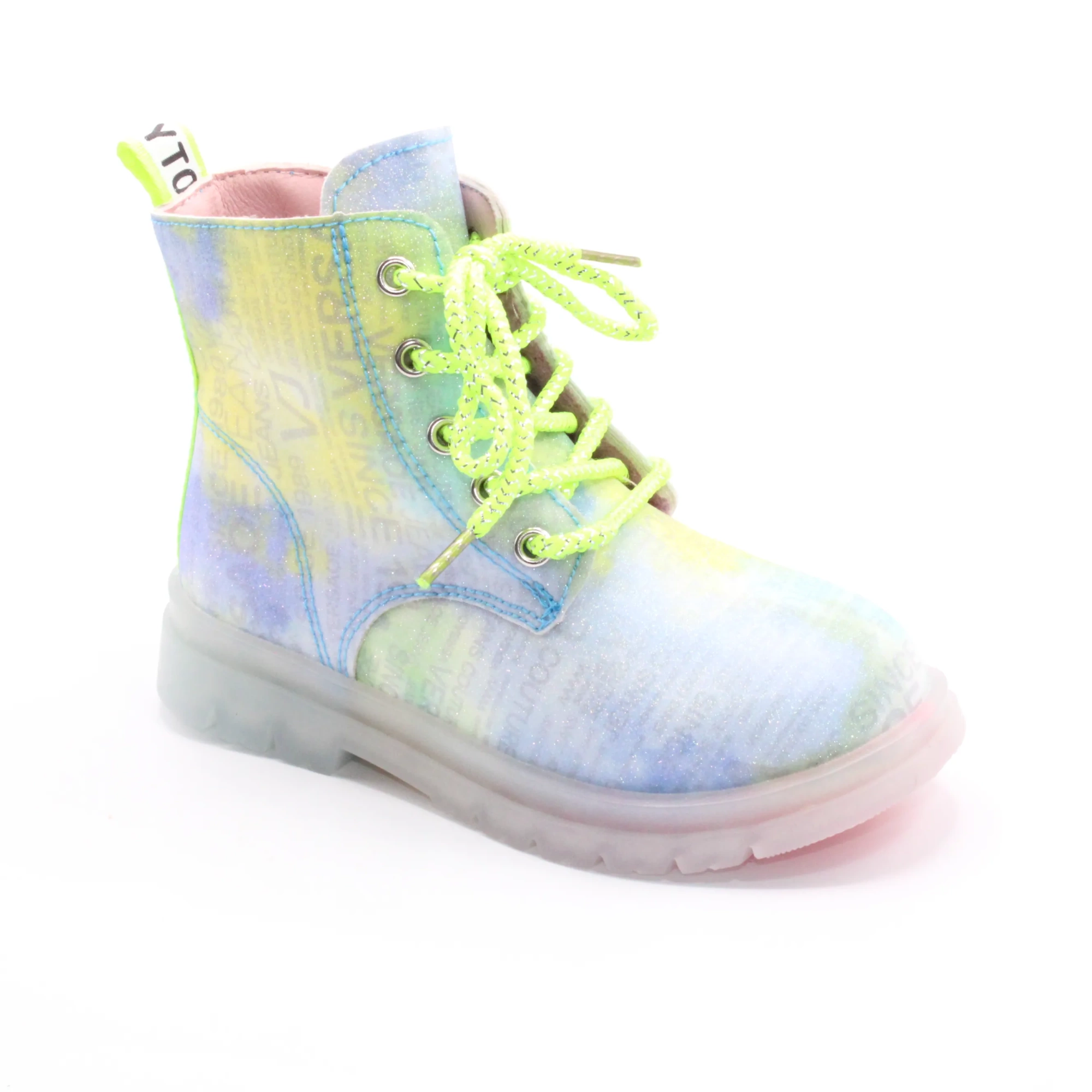 Детские весенние ботинки цвета мультиколор SLV BS05-56