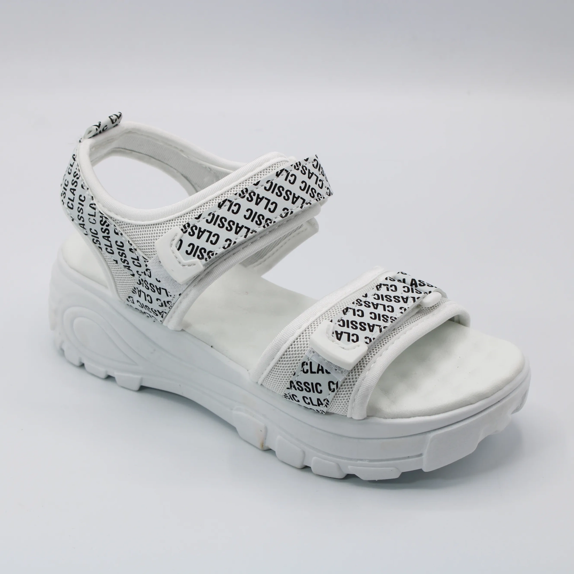 Женские летние босоножки белого цвета BS02-785