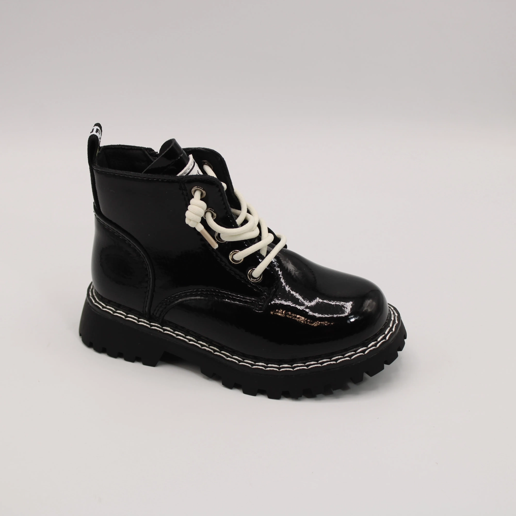 Детские ботинки черного цвета BESSKY BS03-3478