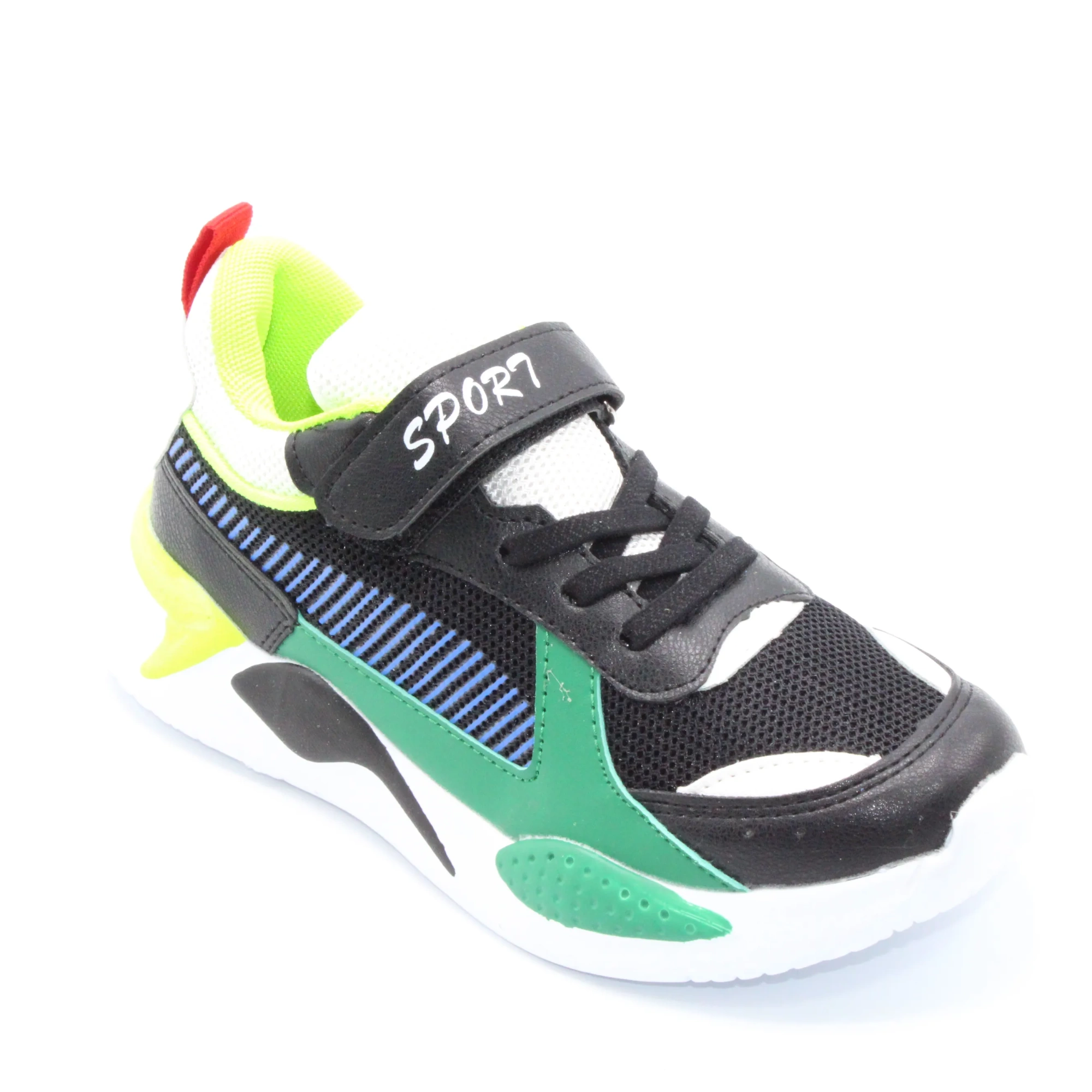 Детские весенние кроссовки зеленого цвета М+Д BS06-554