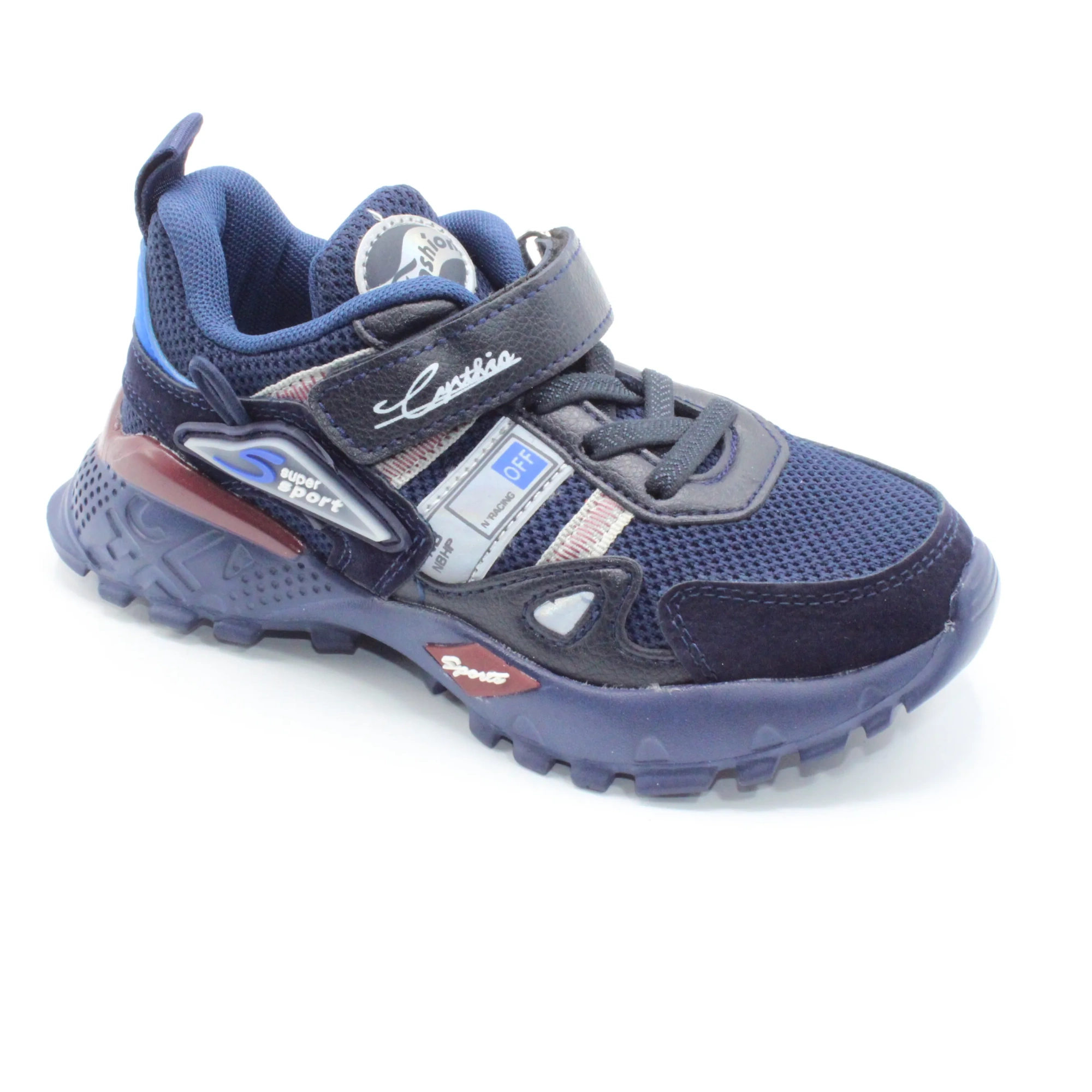 Детские весенние кроссовки синего цвета BESSKY BS06-643