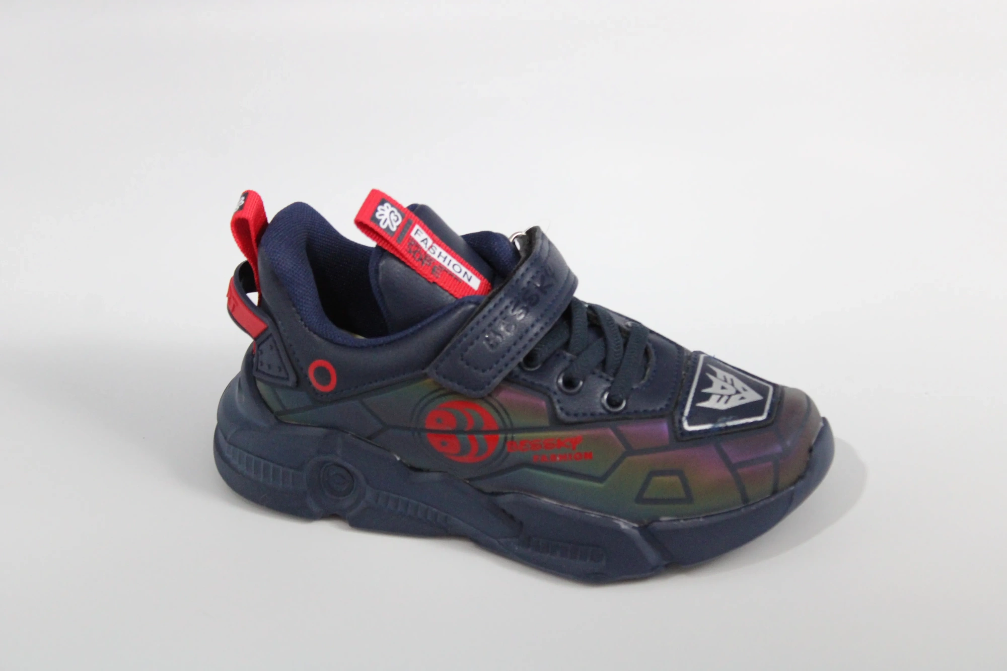 Детские весенние кроссовки синего цвета BESSKY BS03-2478