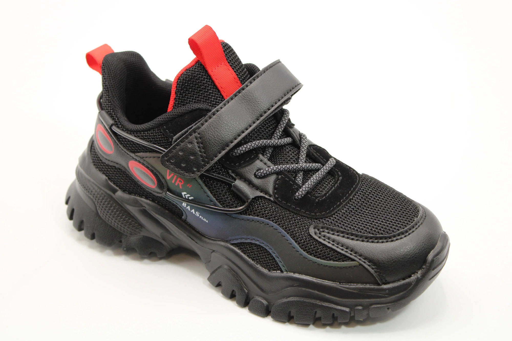 Детские кроссовки черного цвета BAAS BS03-3082