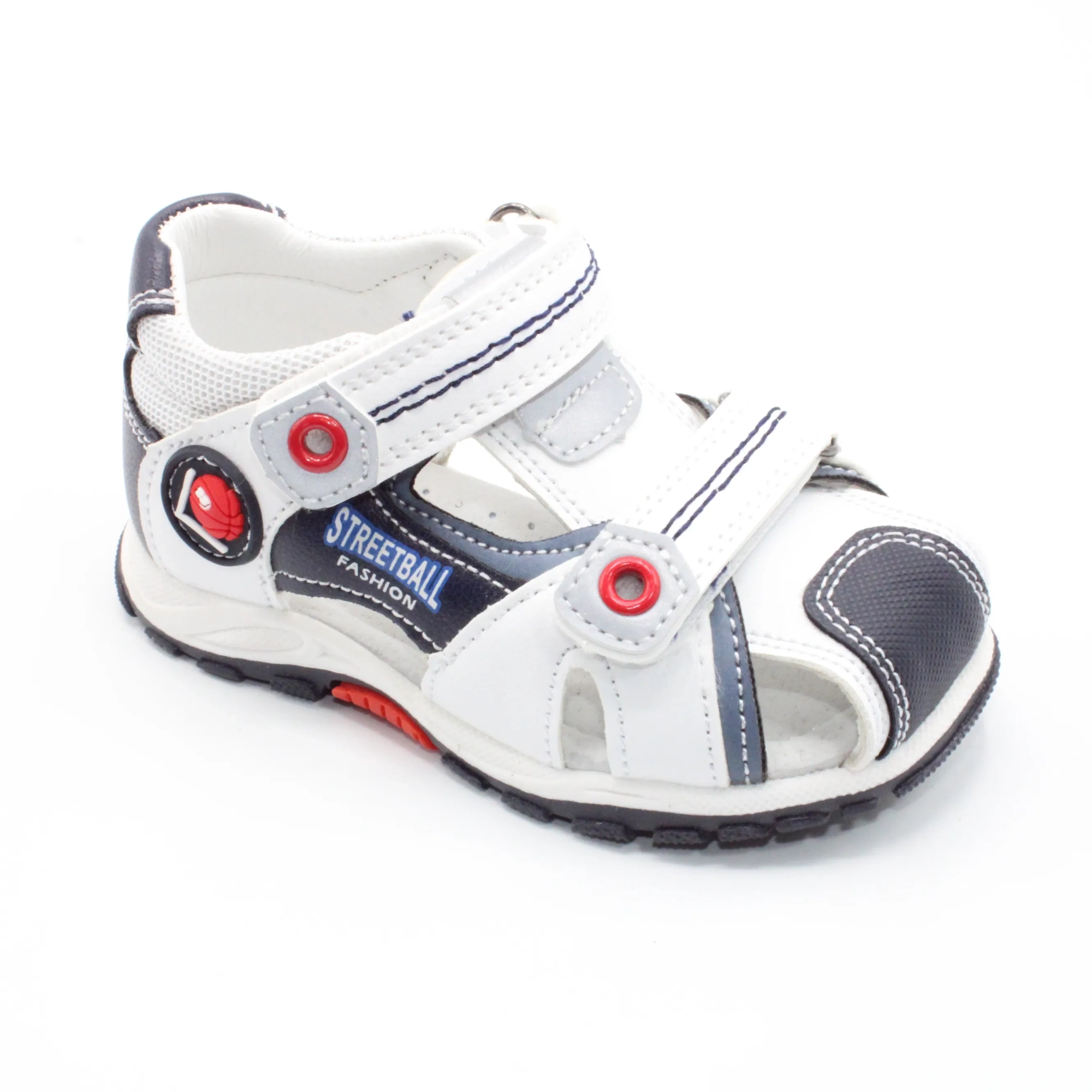 Детские летние босоножки белого цвета JONG.GOLF BS05-110