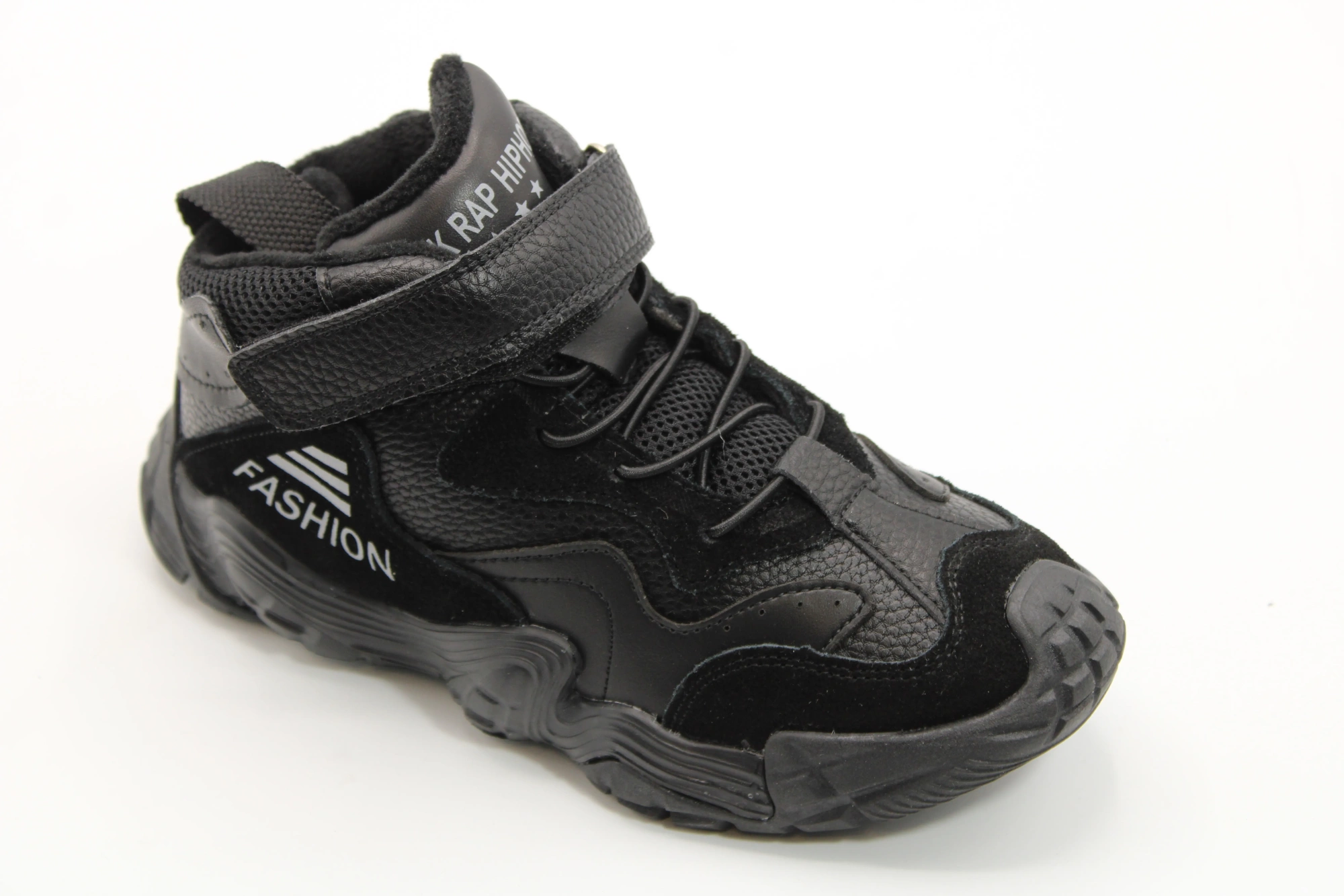 Детские кроссовки черного цвета КАПИТОШКА BS05-802