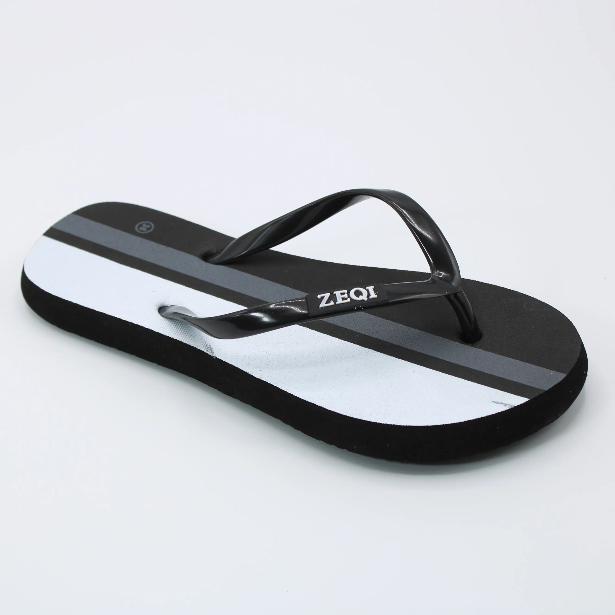 Женские летние сланцы черного цвета ZEQI BS02-801