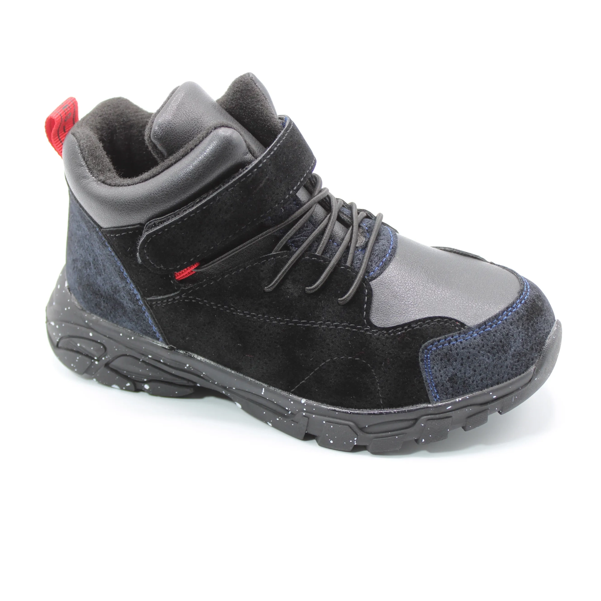 Детские осенние ботинки черного цвета CAMIDY BS03-2389