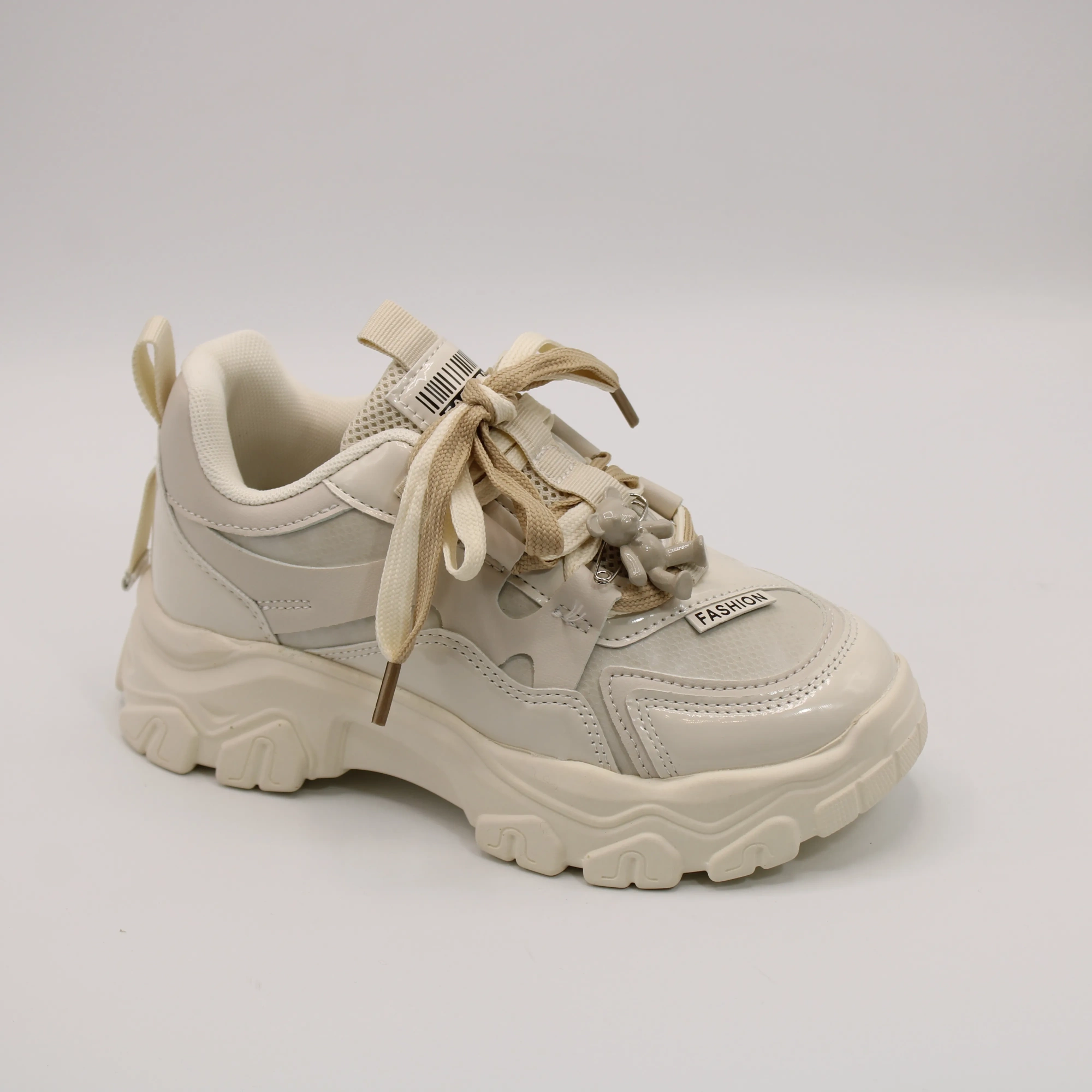 Детские кроссовки бежевого цвета JONG.GOLF BS06-1542