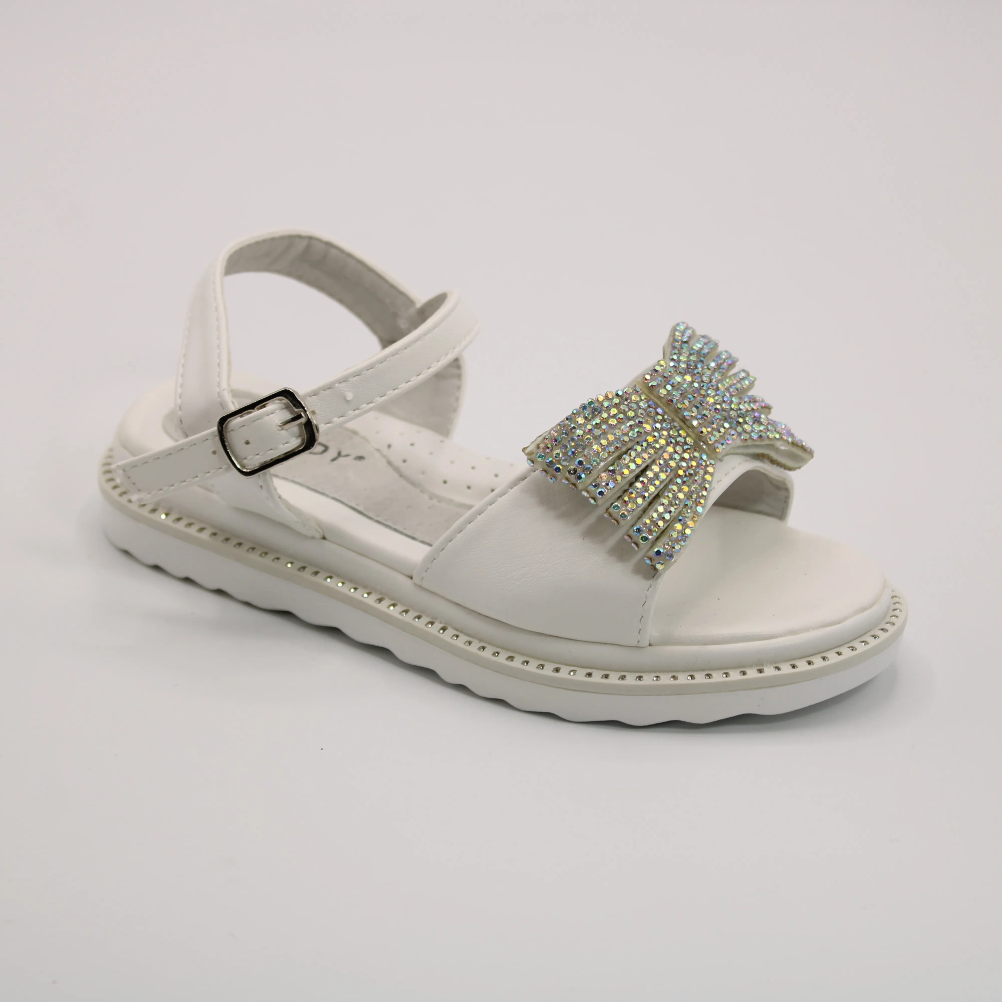 Детские босоножки белого цвета белого цвета CAMIDY BS03-2957