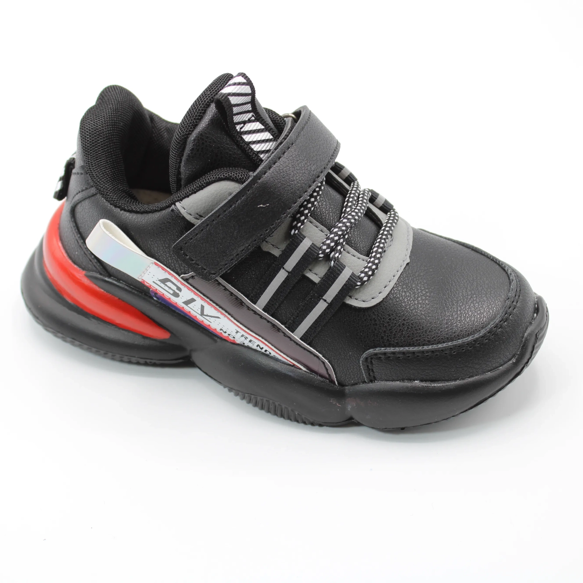 Детские осенние кроссовки черного цвета SLV BS03-2359