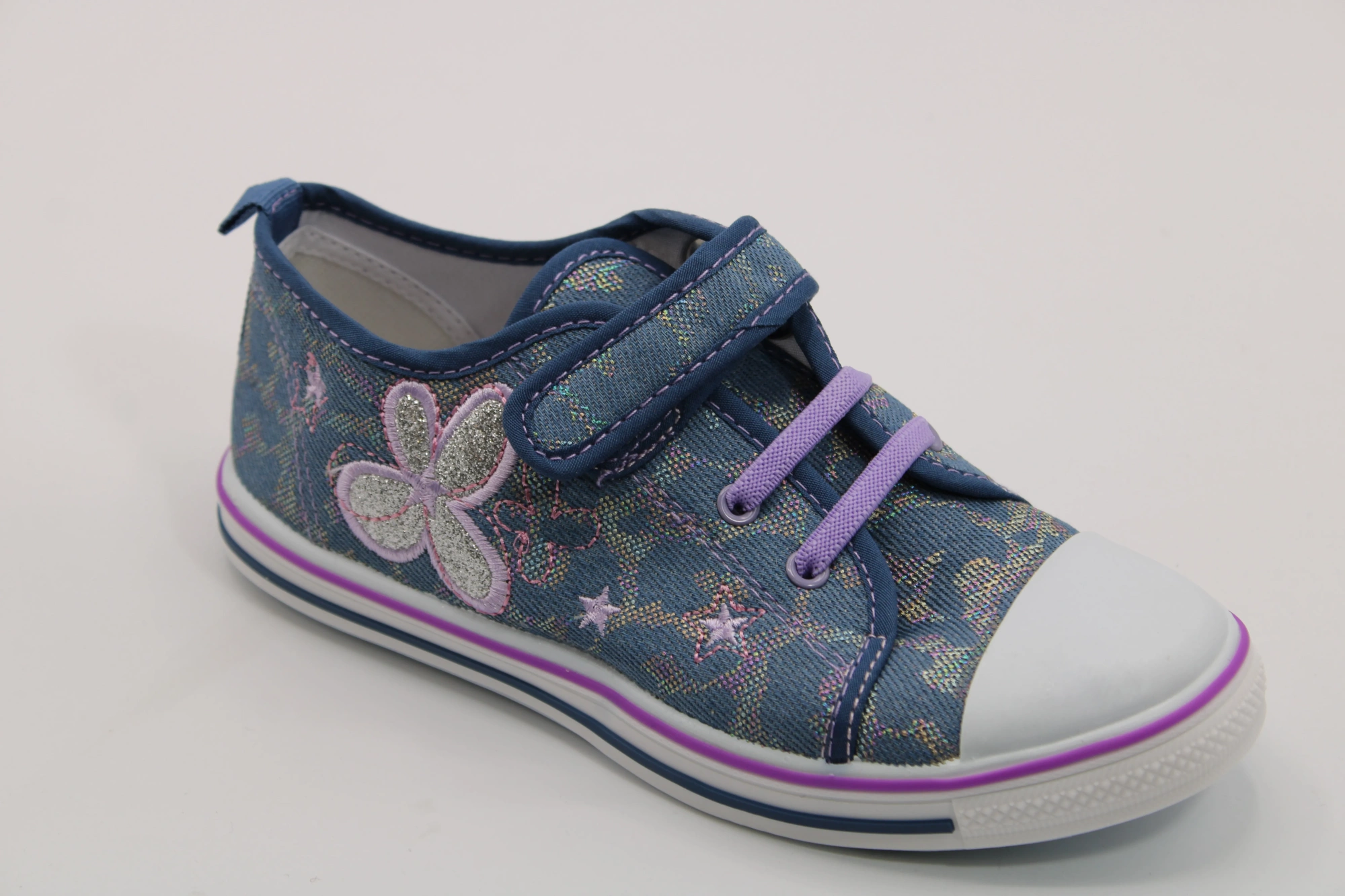 Детские кеды голубого цвета МИКАСА BS03-3089