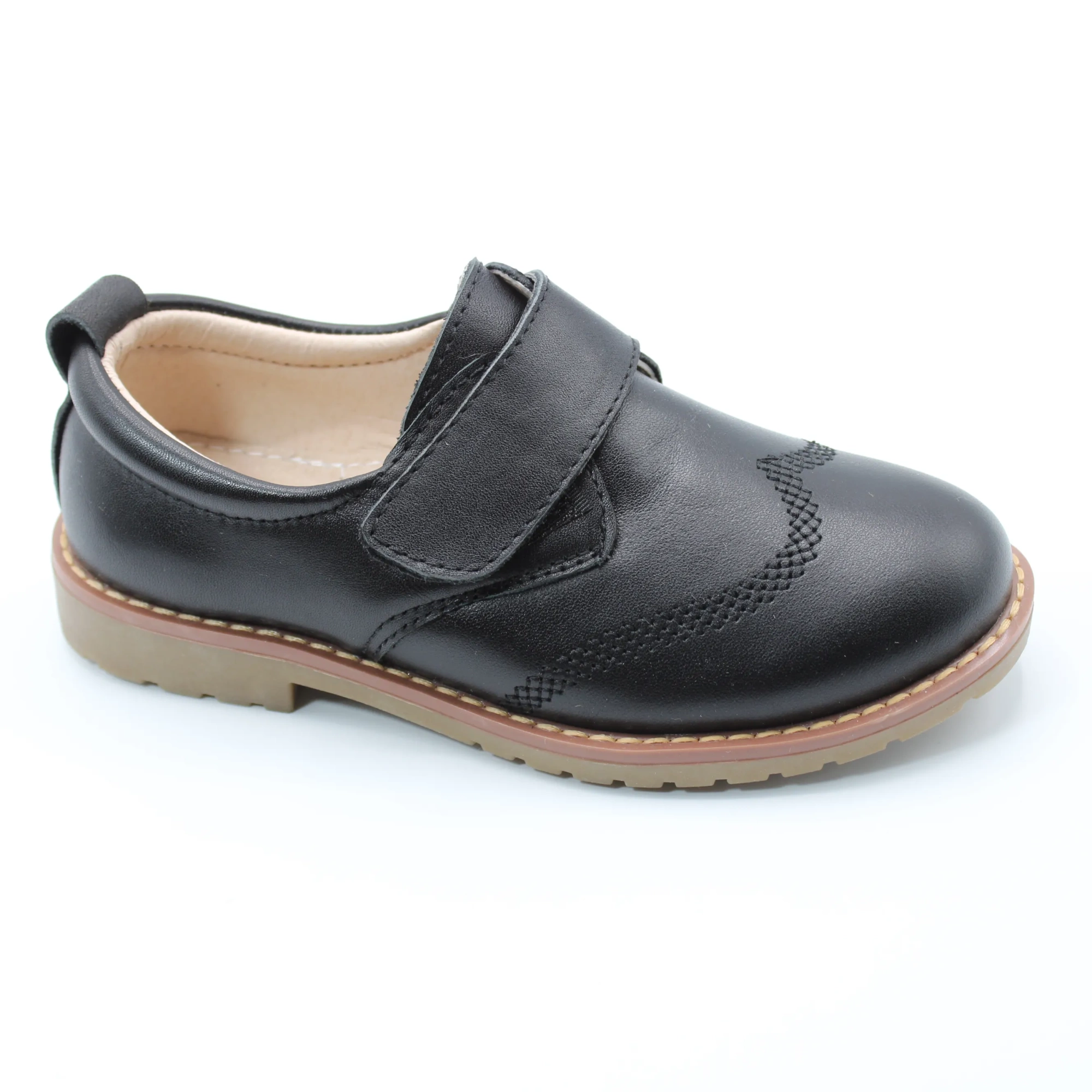 Детские осенние туфли черного цвета КАПИТОШКА BS06-339