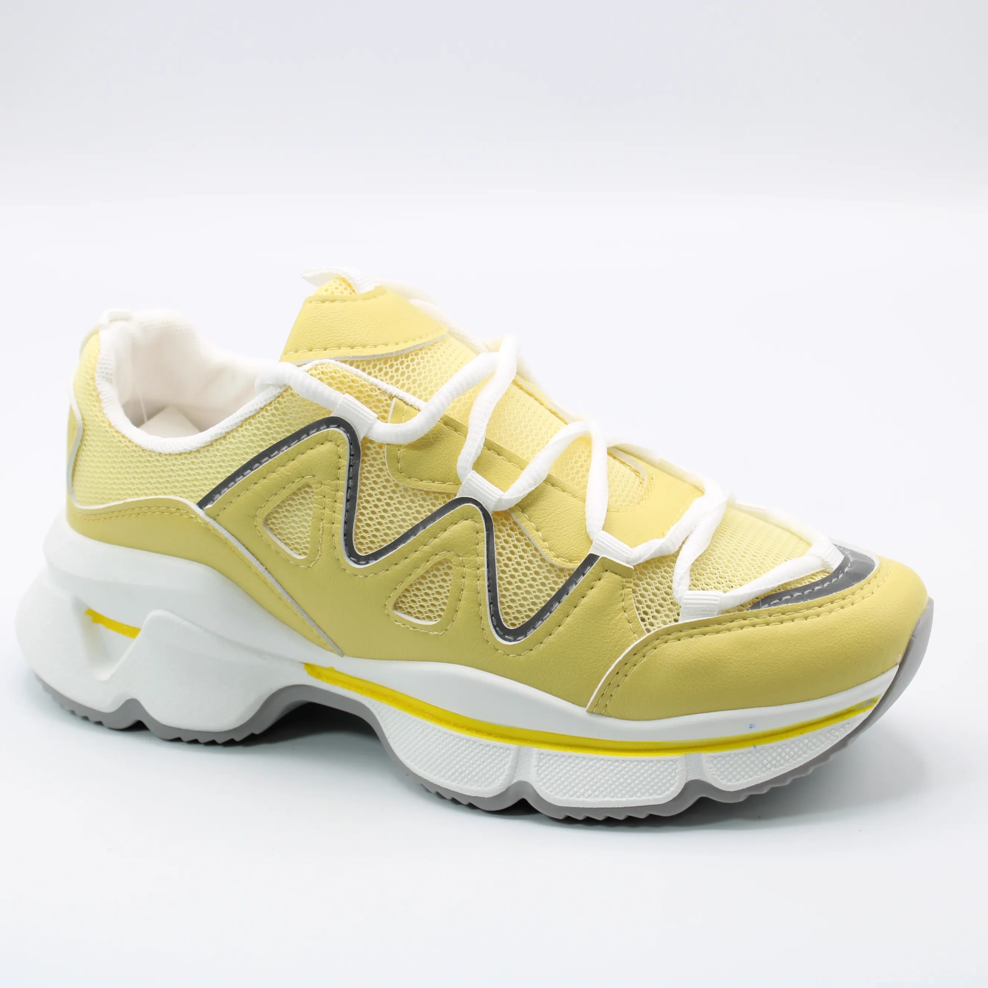 Женские летние кроссовки желтого цвета LUTA BS01-673