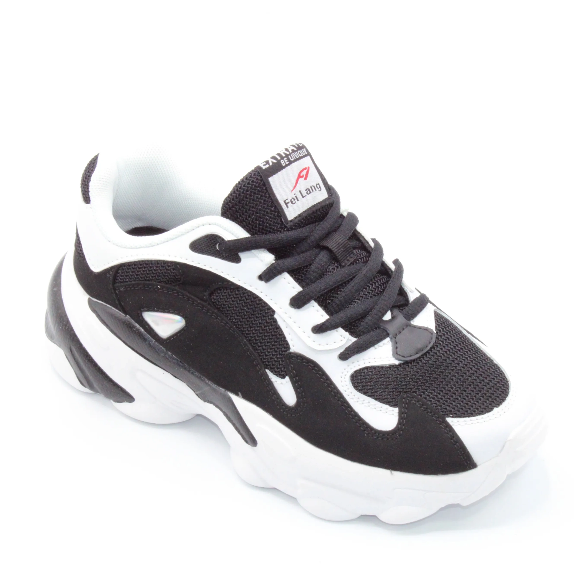 Женские весенние кроссовки черного цвета FEI LANG BS01-962